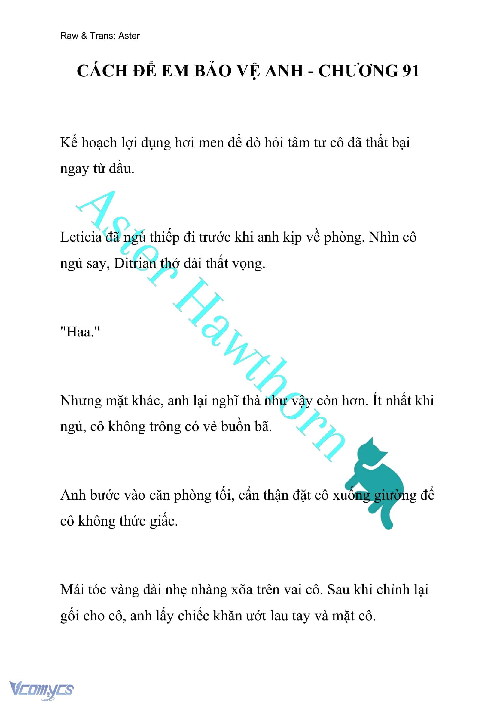 [NOVEL] Cách Để Em Bảo Vệ Anh Chap 91 - Trang 2