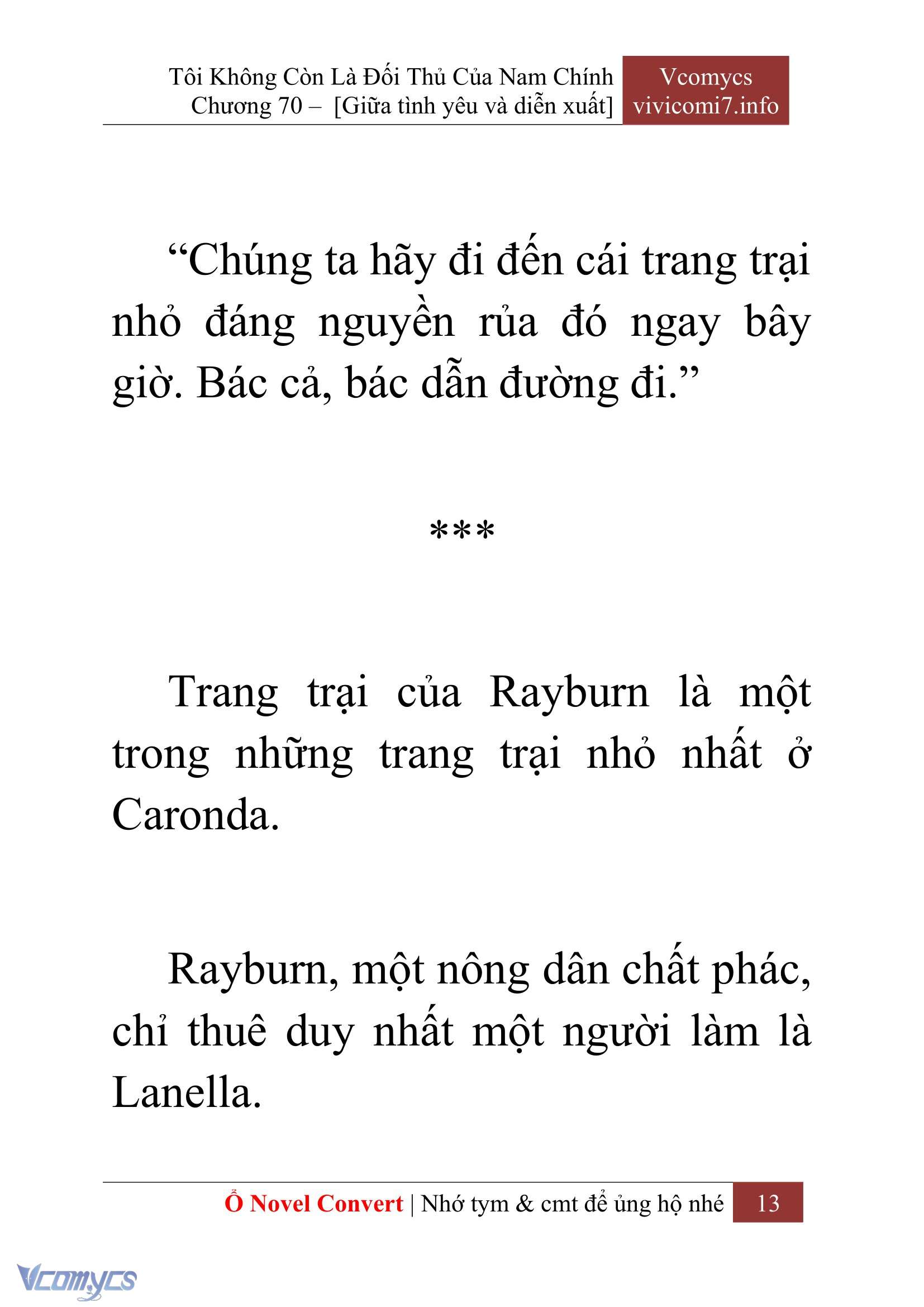 [Novel] Tôi Không Còn Là Đối Thủ Của Nam Chính Chap 70 - Trang 2