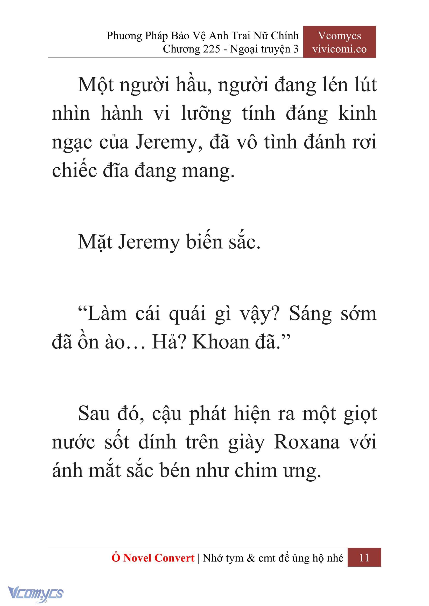 [Novel] Phương Pháp Bảo Vệ Anh Trai Nữ Chính Chap 225 - Trang 2