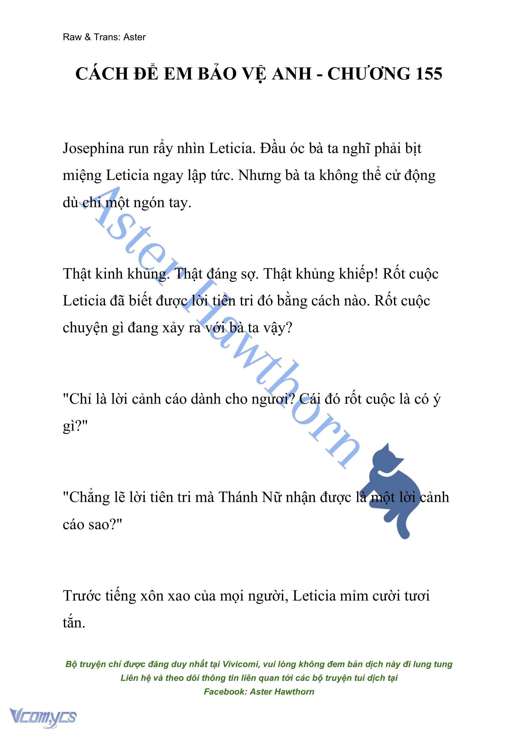 [NOVEL] Cách Để Em Bảo Vệ Anh Chap 155 - Trang 2