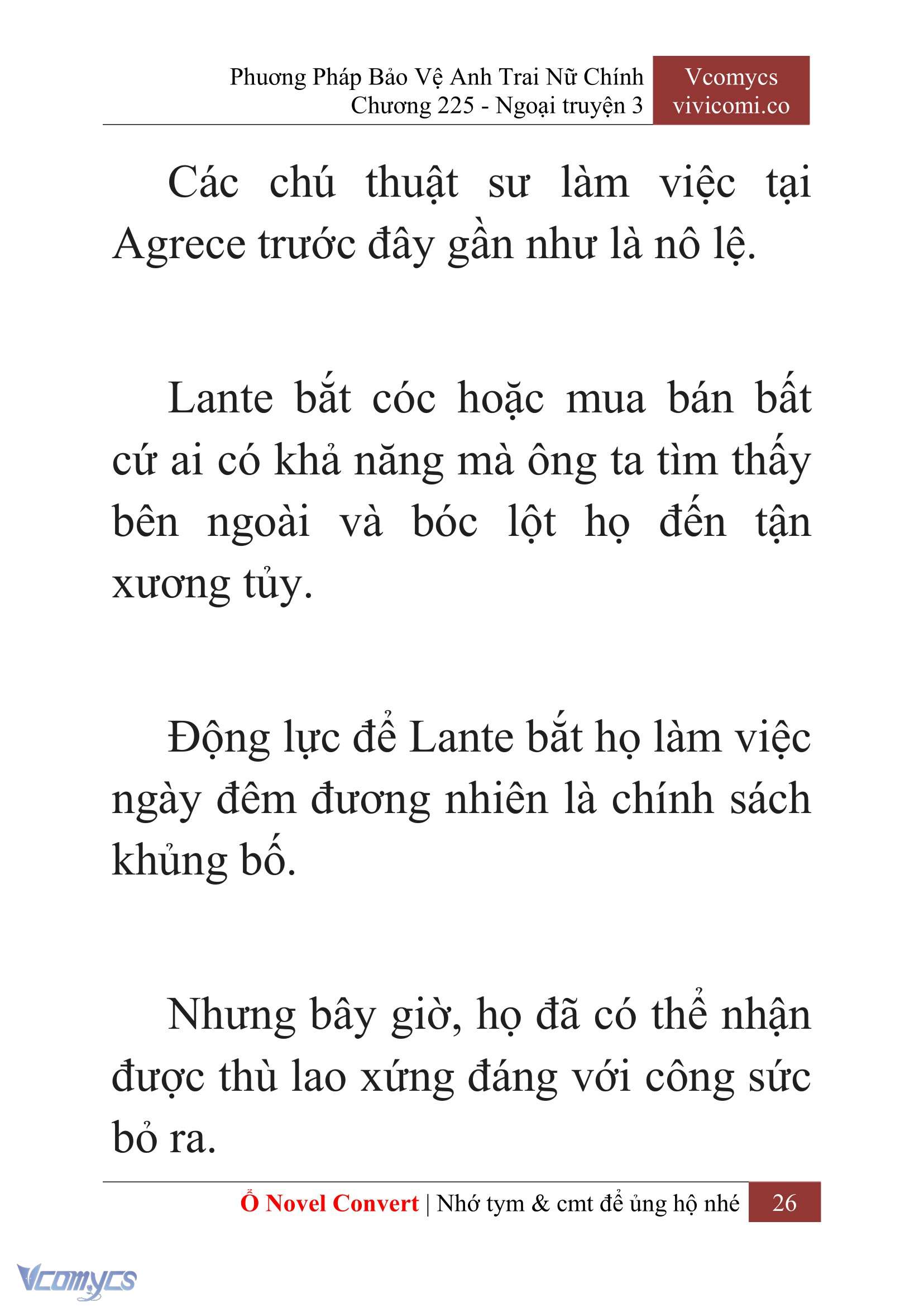 [Novel] Phương Pháp Bảo Vệ Anh Trai Nữ Chính Chap 225 - Trang 2