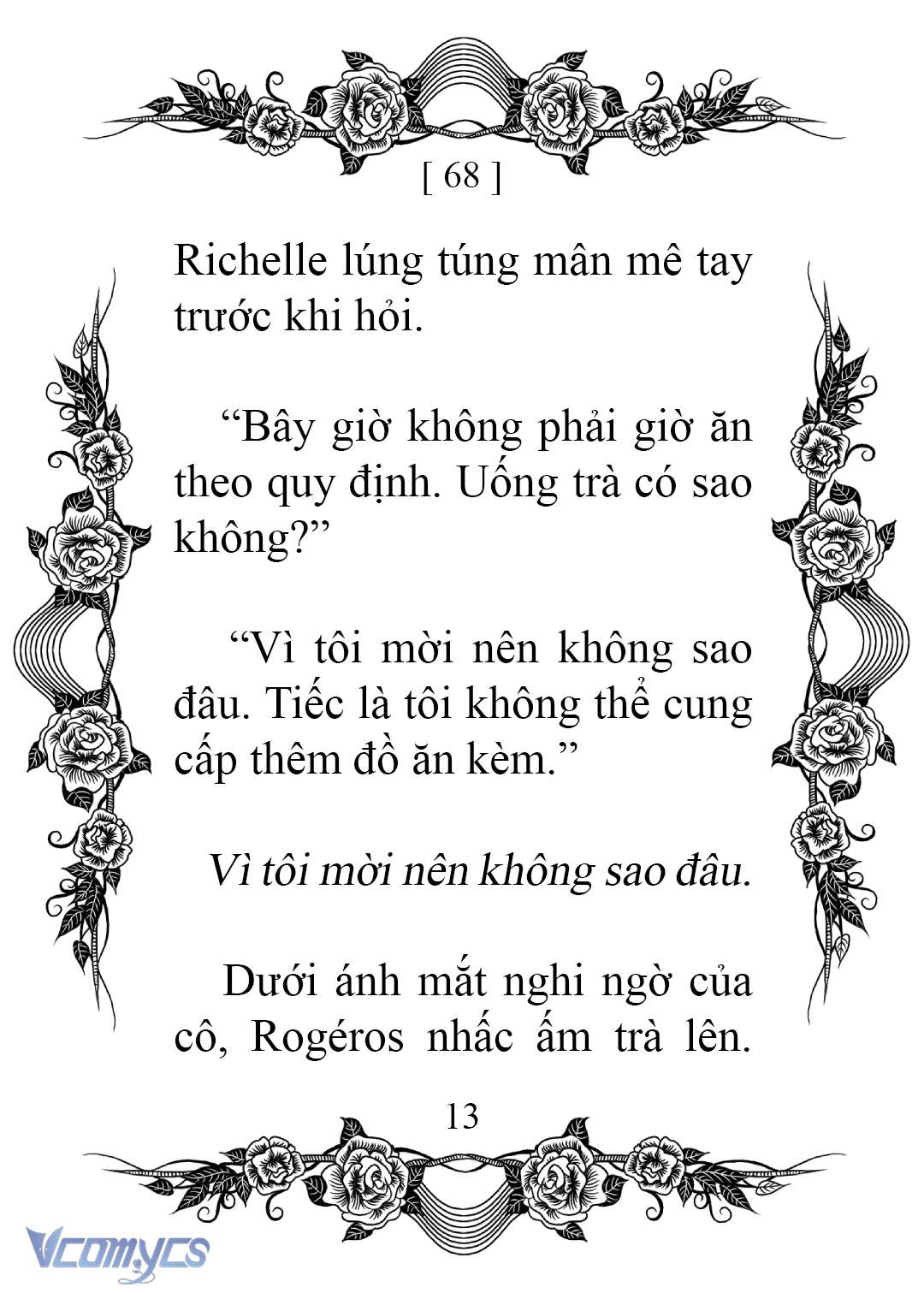 [Novel] Chào Mừng Đến Với Dinh Thự Hoa Hồng Chap 68 - Trang 2