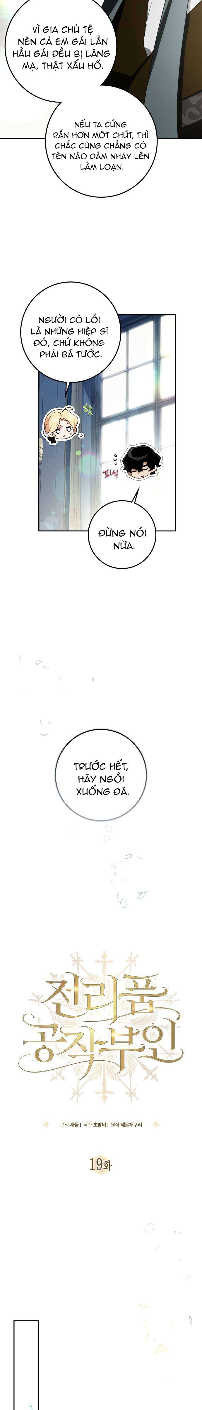 Nữ Công Tước Chiến Lợi Phẩm Chap 19 - Next Chap 20