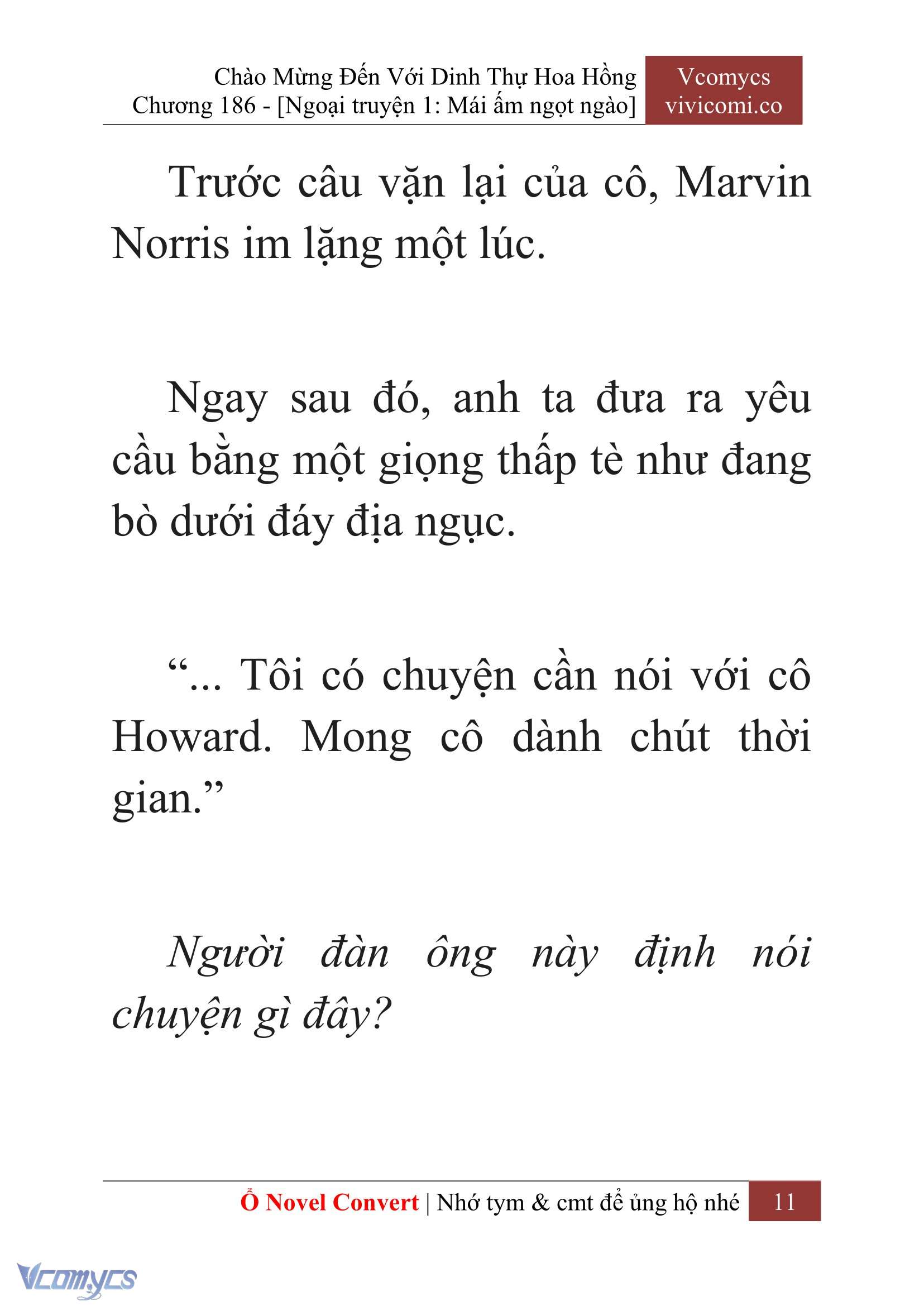 [Novel] Chào Mừng Đến Với Dinh Thự Hoa Hồng Chap 186 - Trang 2