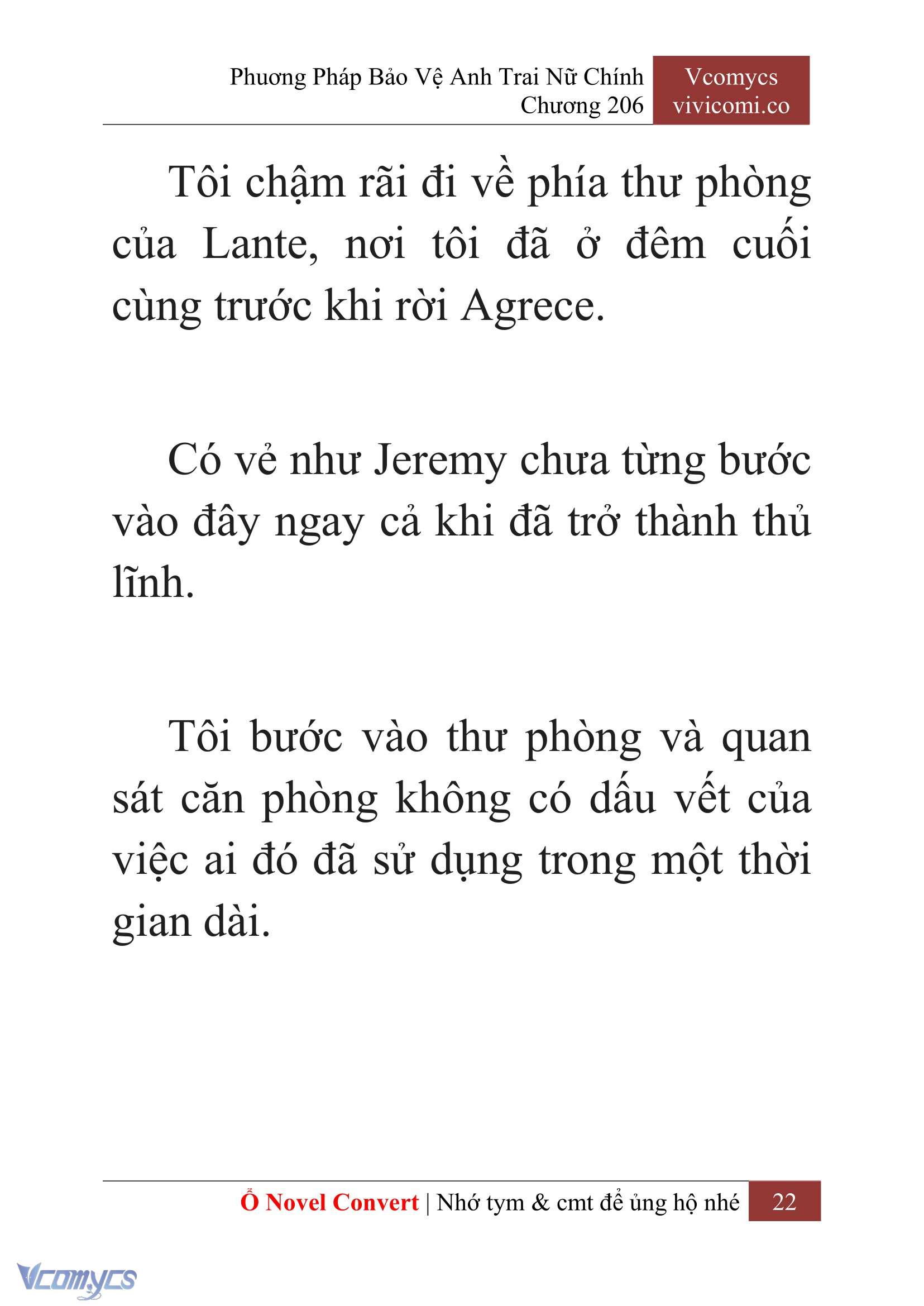 [Novel] Phương Pháp Bảo Vệ Anh Trai Nữ Chính Chap 206 - Trang 2