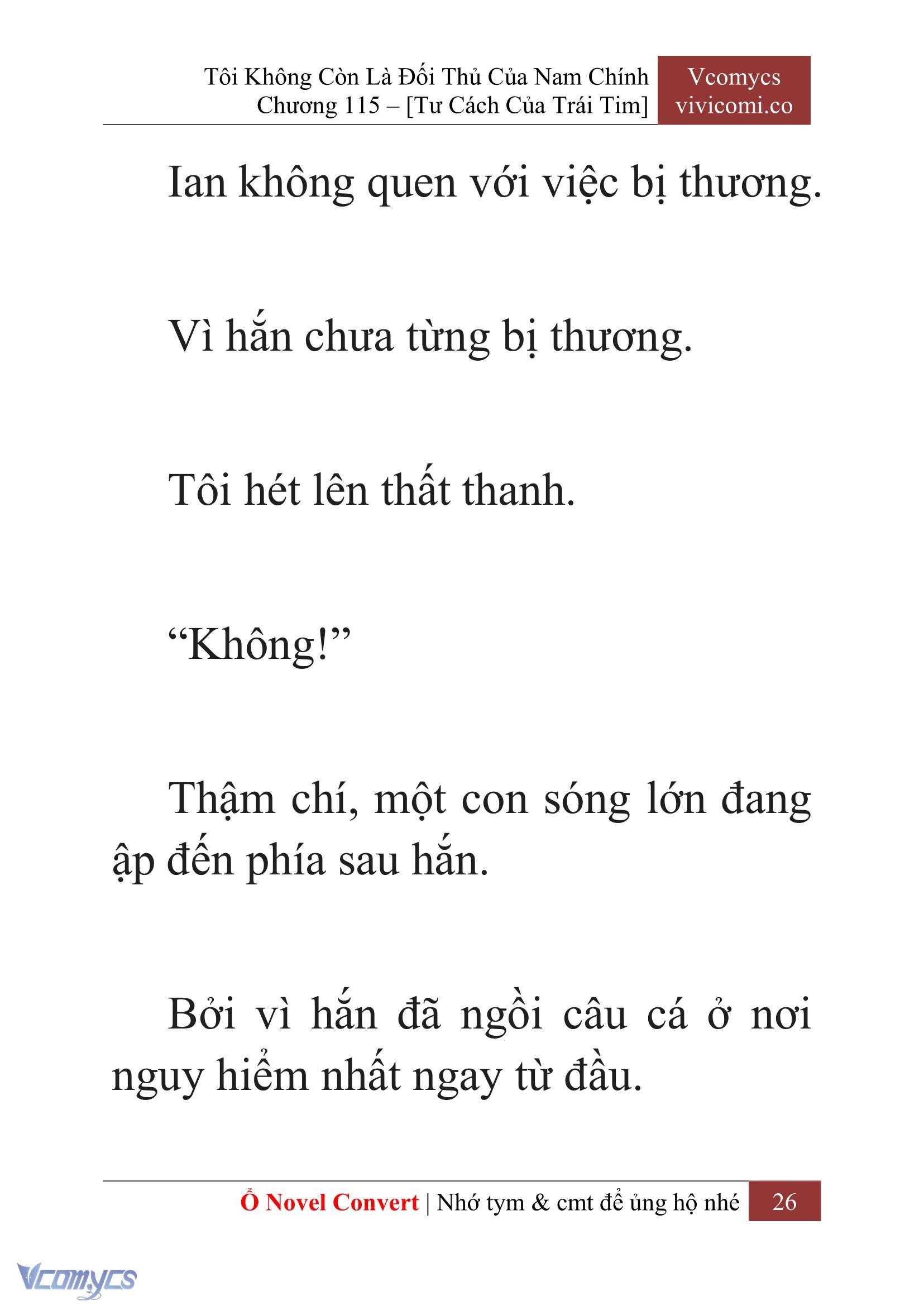 [Novel] Tôi Không Còn Là Đối Thủ Của Nam Chính Chap 115 - Trang 2