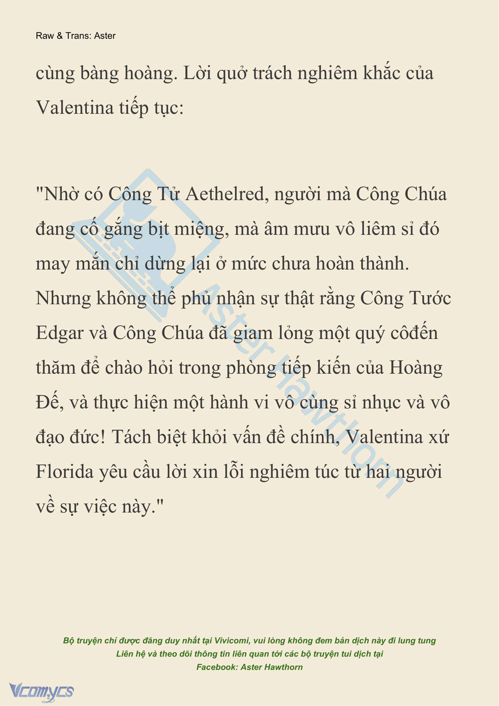 [NOVEL] Thiên Đường Của Valentina Chap 166 - Trang 2