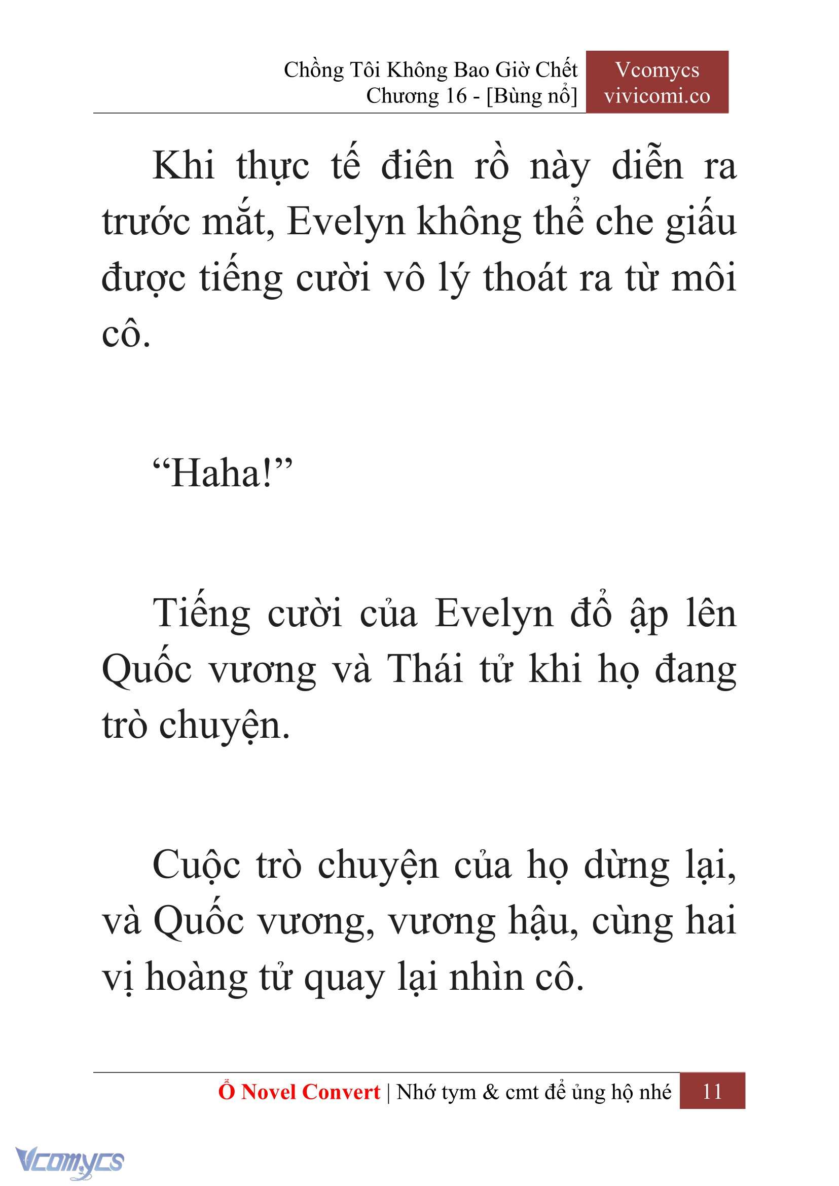 [Novel] Chồng Tôi Không Bao Giờ Chết Chap 16 - Trang 2