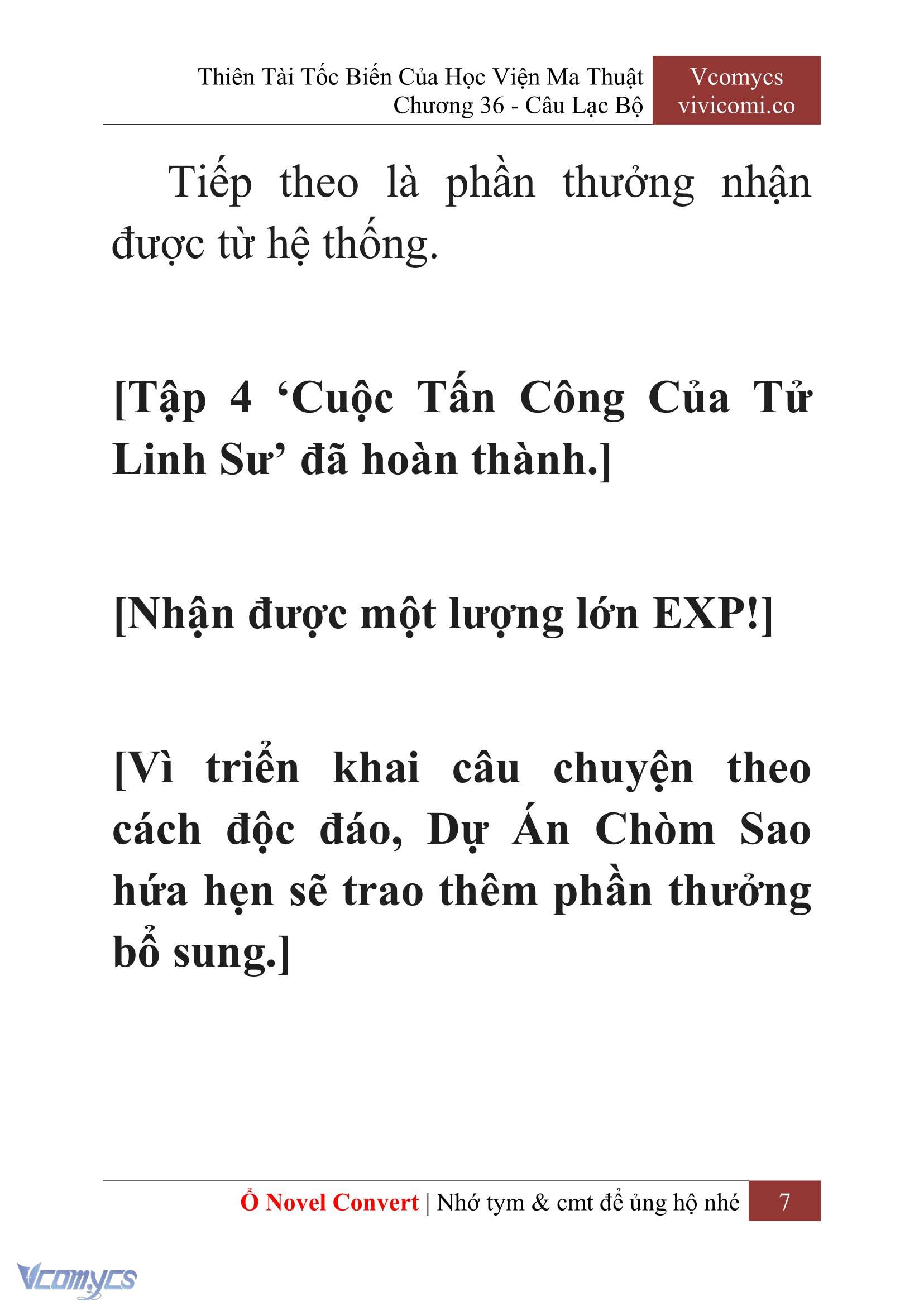 [Novel] Thiên Tài Tốc Biến Của Học Viện Ma Thuật Chap 36 - Trang 2