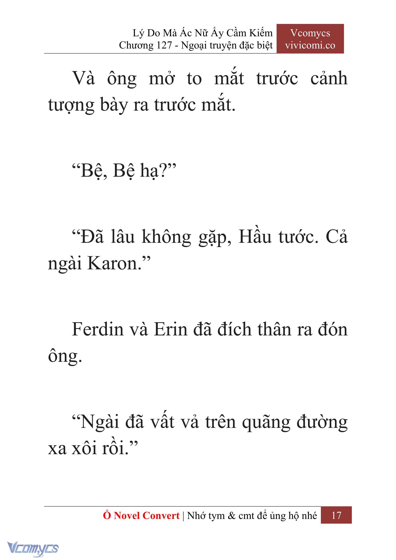 [Novel] Lý Do Mà Ác Nữ Ấy Cầm Kiếm Chap 127 - Trang 2
