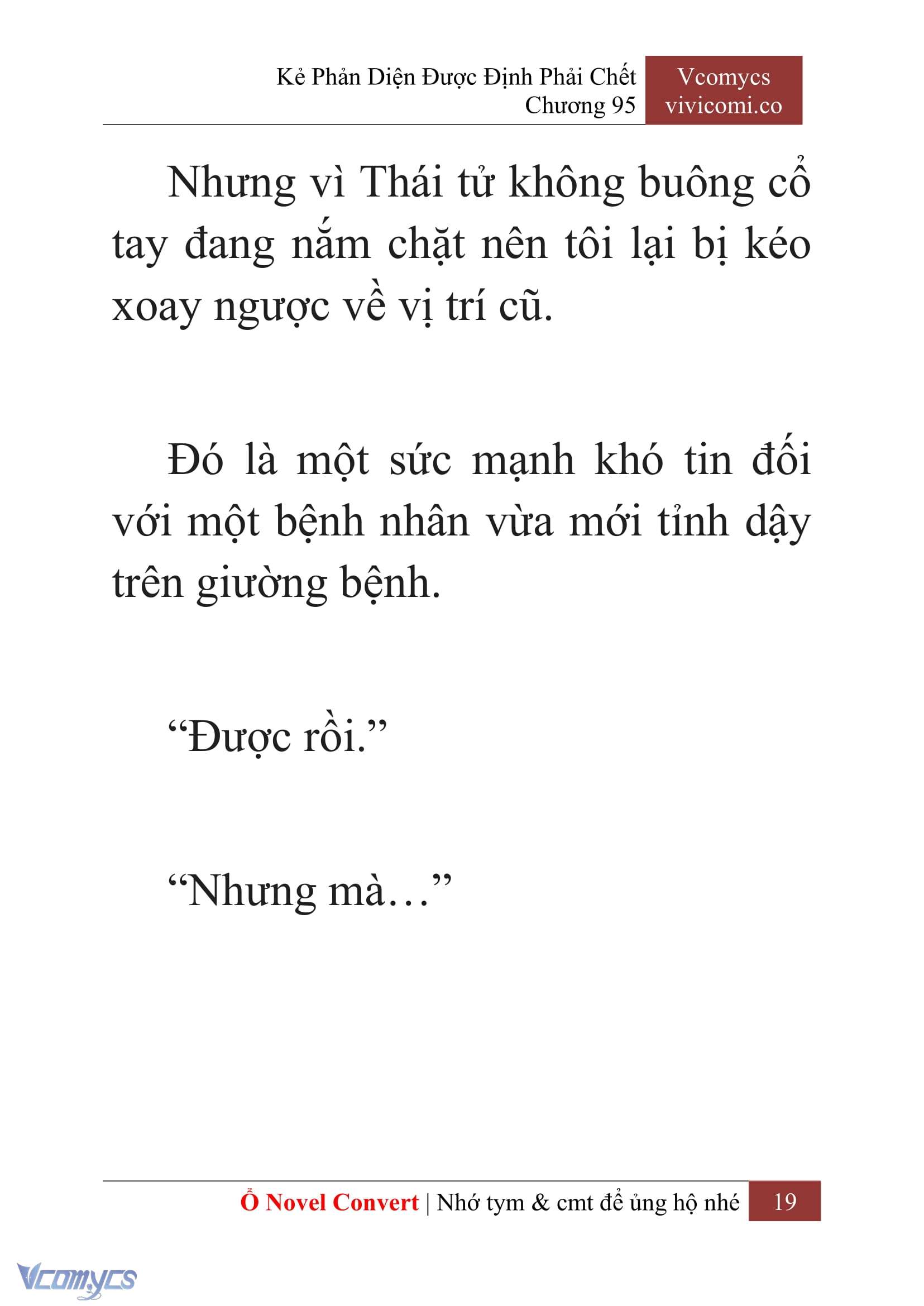 [Novel] Kẻ Phản Diện Được Định Phải Chết Chap 95 - Trang 2