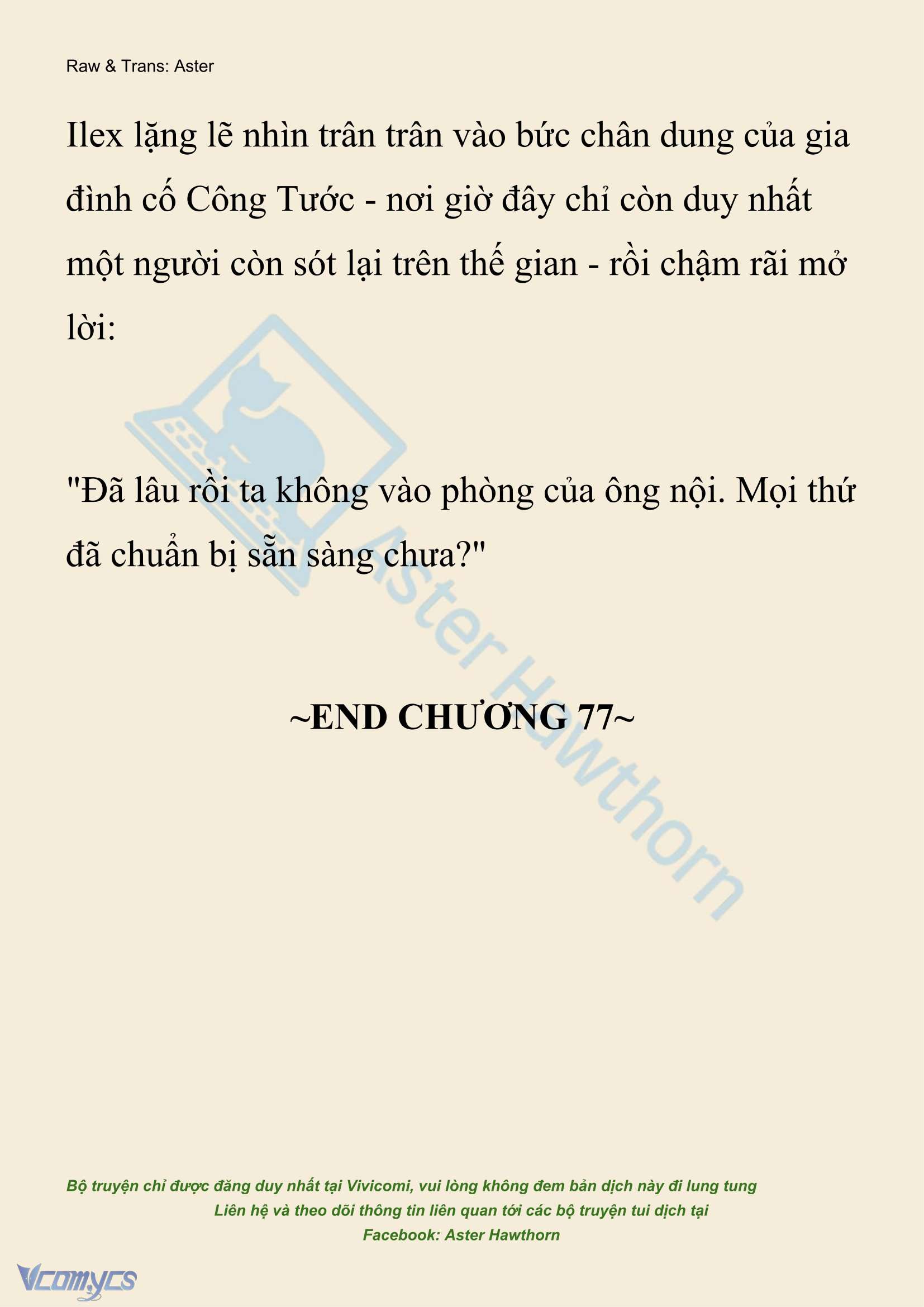 [NOVEL] Hồ Điệp Nuốt Chửng Sương Mù Chap 77 - Trang 2