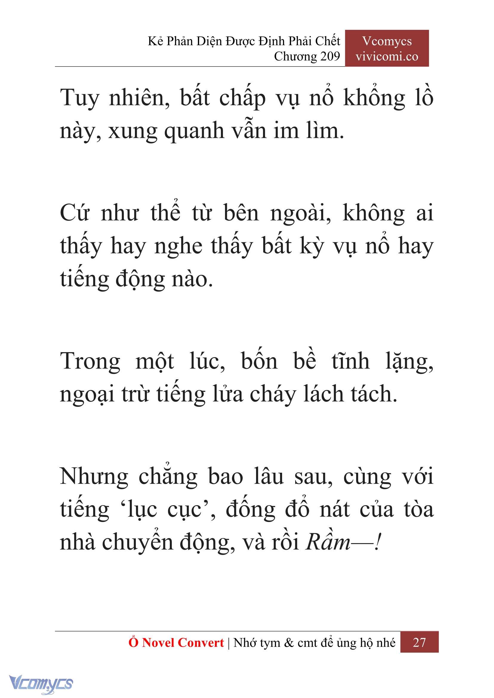 [Novel] Kẻ Phản Diện Được Định Phải Chết Chap 209 - Trang 2