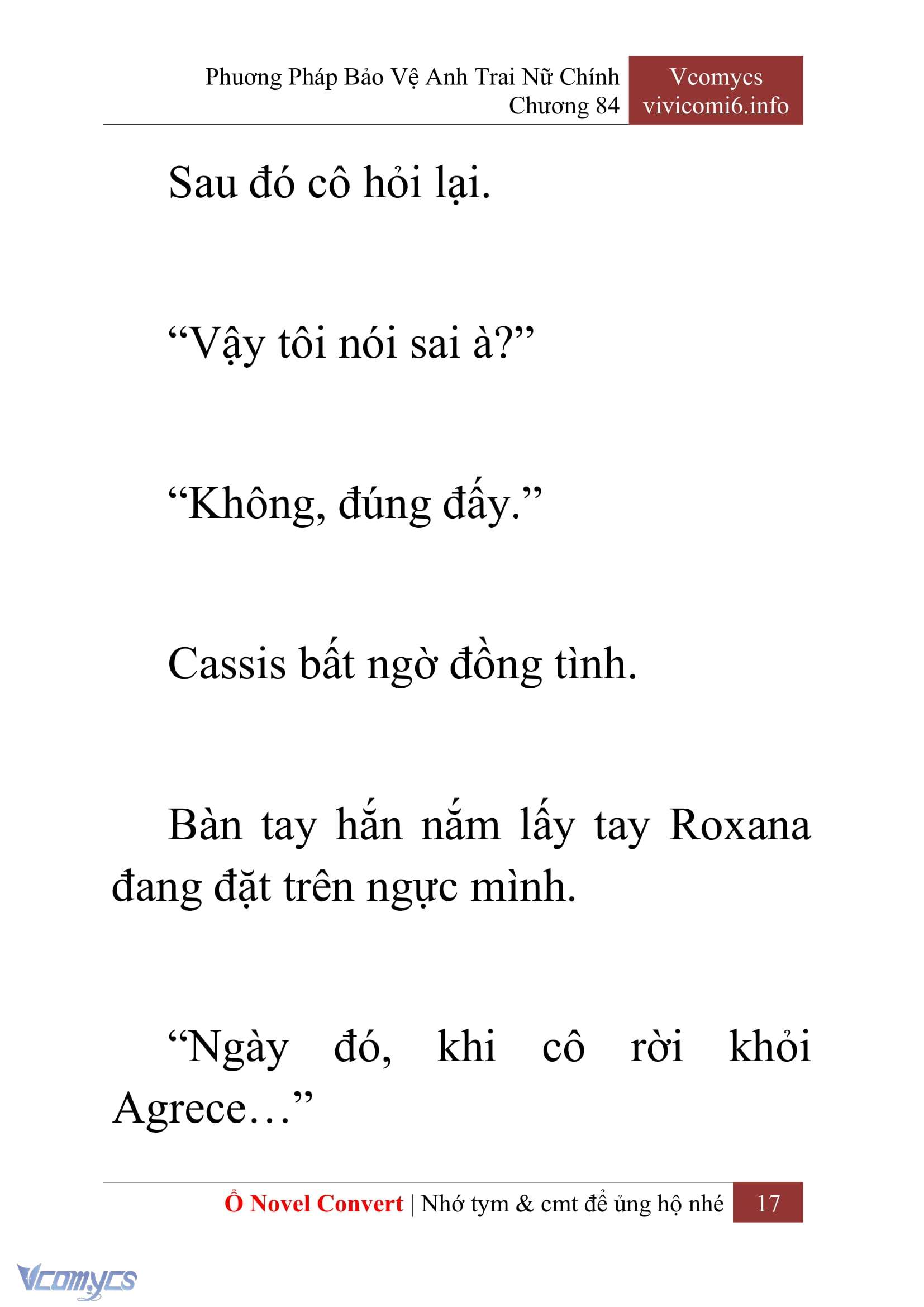 [Novel] Phương Pháp Bảo Vệ Anh Trai Nữ Chính Chap 84 - Trang 2