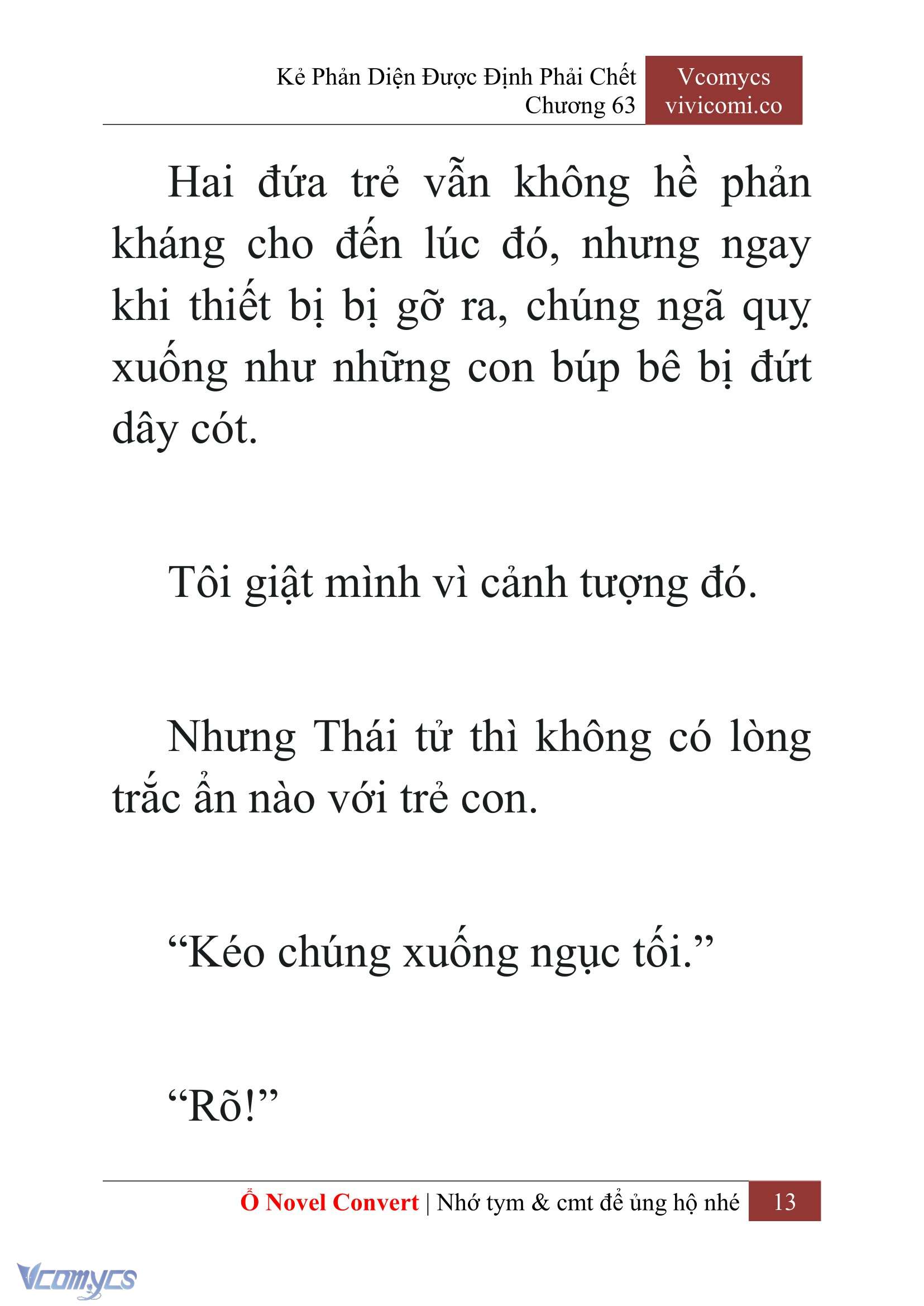 [Novel] Kẻ Phản Diện Được Định Phải Chết Chap 63 - Trang 2