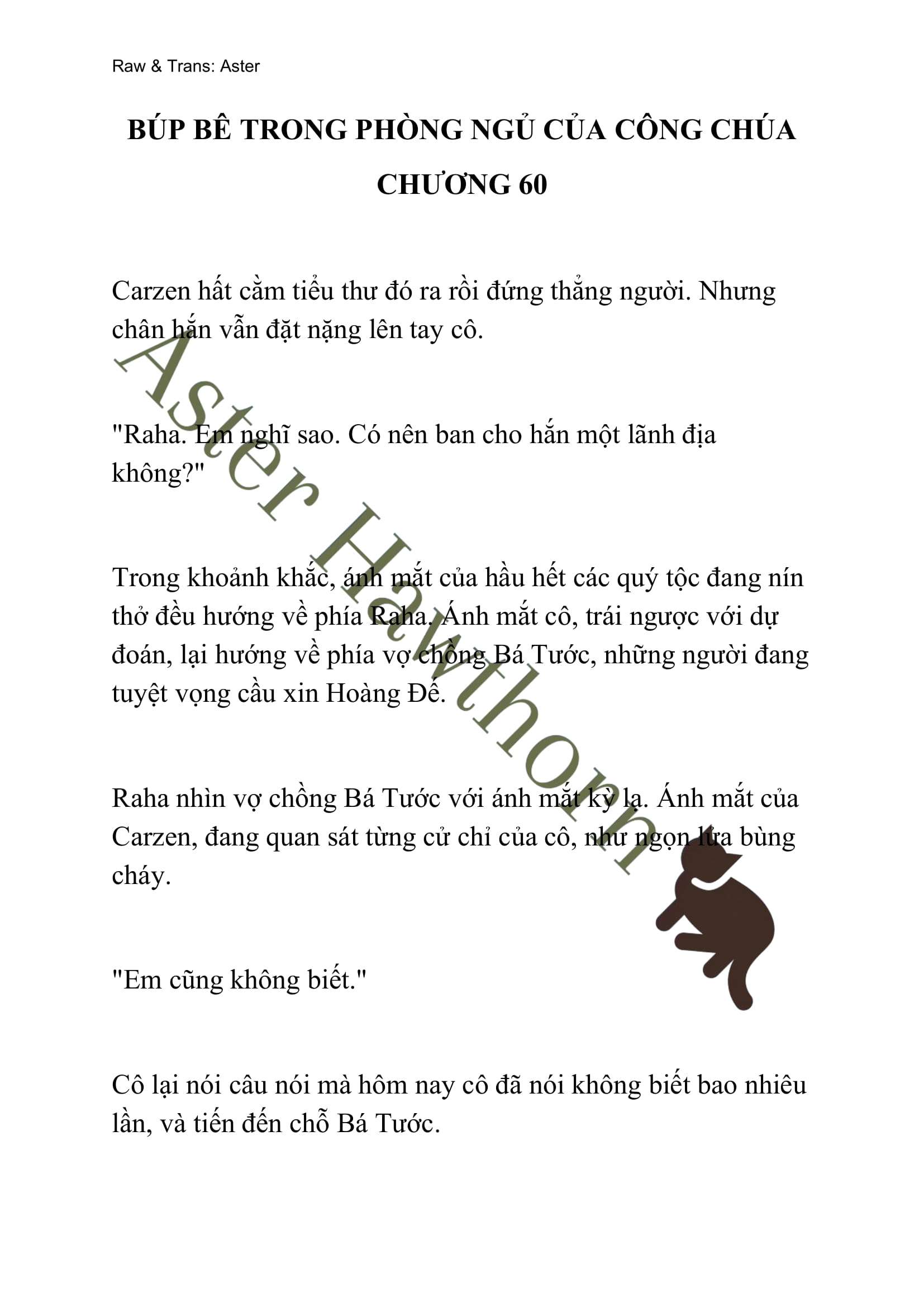 [NOVEL] Búp Bê Trong Phòng Ngủ Của Công Chúa Chap 60 - Trang 2