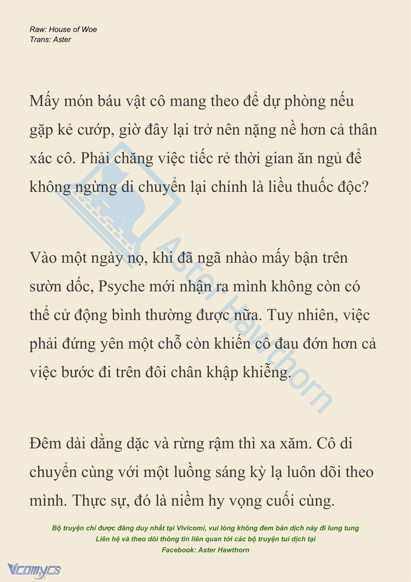 [NOVEL] Dành Cho Các Nữ Thần: Dành cho Psyche Chap 39 - Next Chap 40