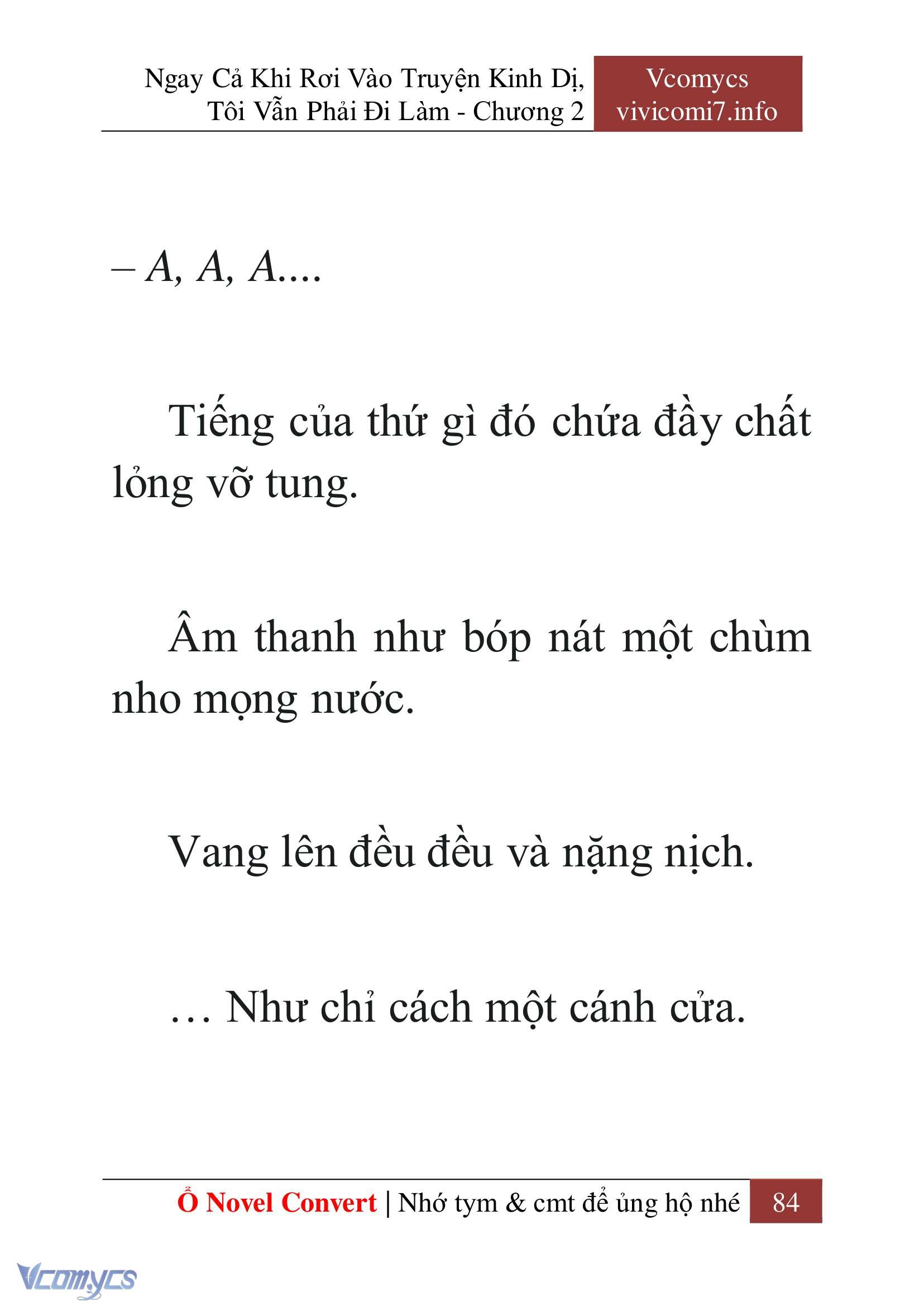 [Novel] Ngay Cả Khi Rơi Vào Truyện Kinh Dị, Tôi Vẫn Phải Đi Làm Chap 2 - Trang 2