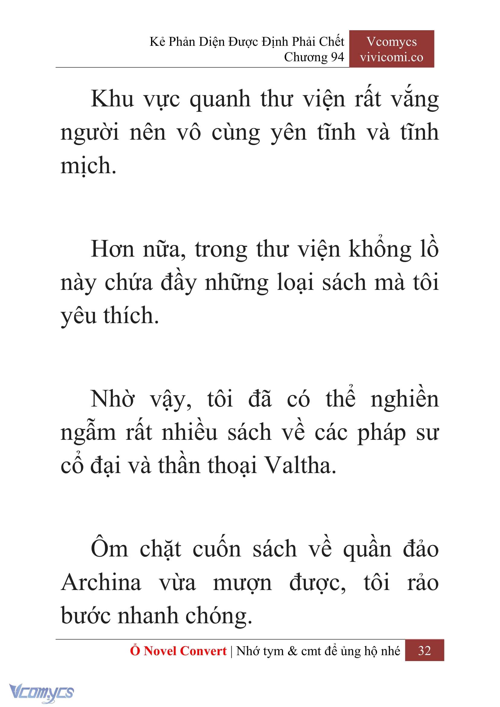 [Novel] Kẻ Phản Diện Được Định Phải Chết Chap 94 - Trang 2