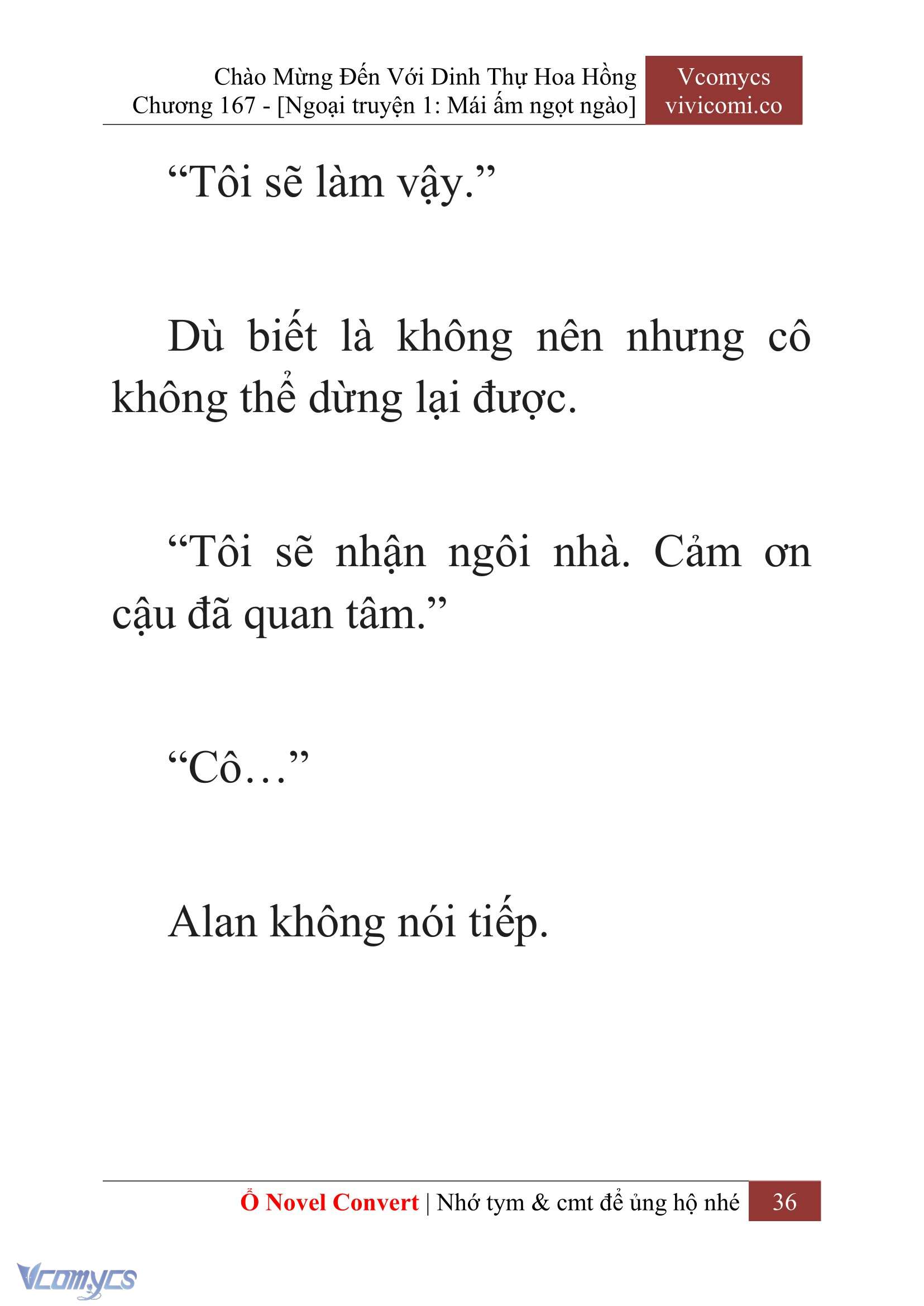 [Novel] Chào Mừng Đến Với Dinh Thự Hoa Hồng Chap 167 - Trang 2