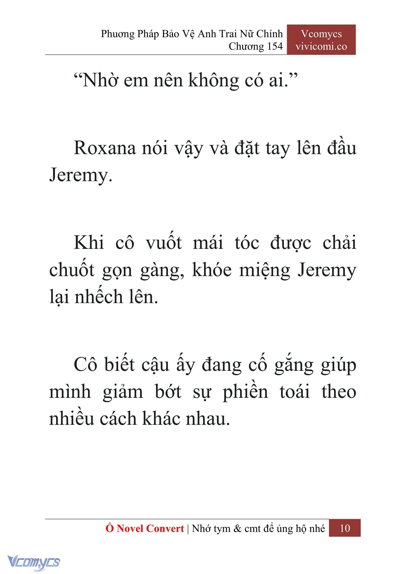 [Novel] Phương Pháp Bảo Vệ Anh Trai Nữ Chính Chap 154 - Trang 2