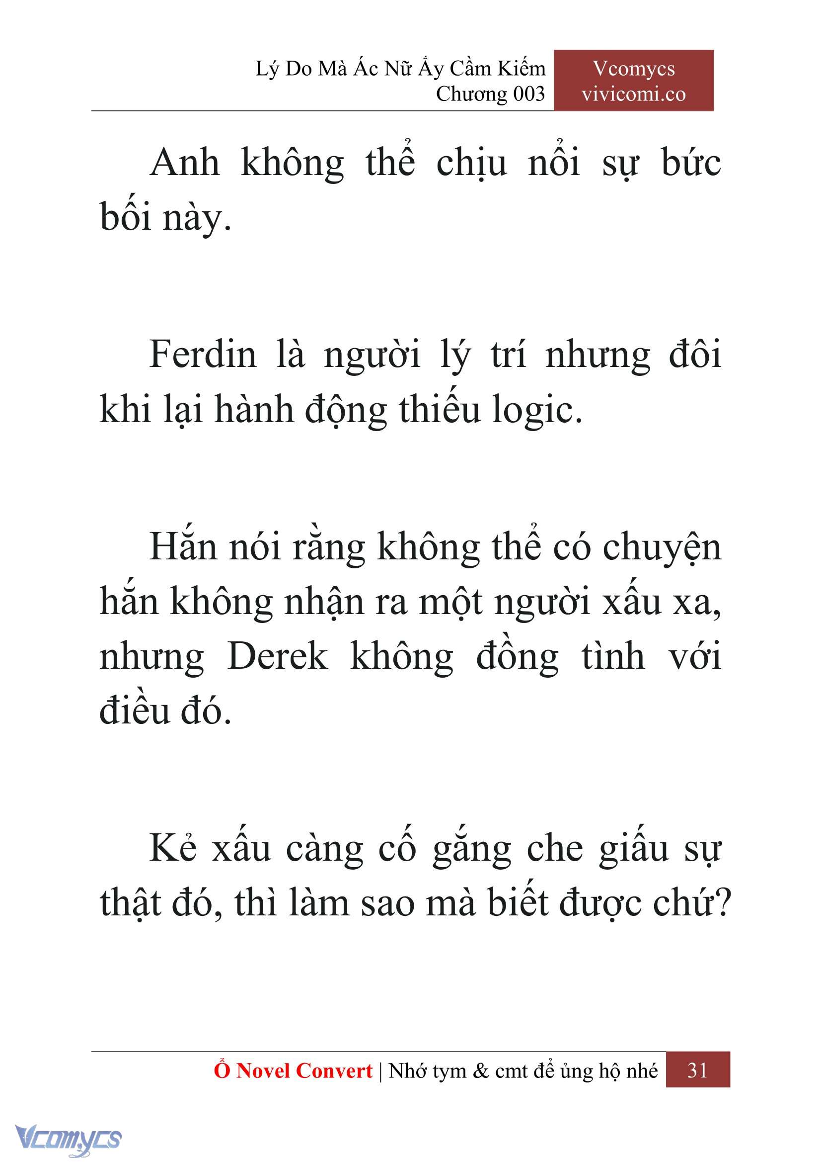 [Novel] Lý Do Mà Ác Nữ Ấy Cầm Kiếm Chap 3 - Trang 2