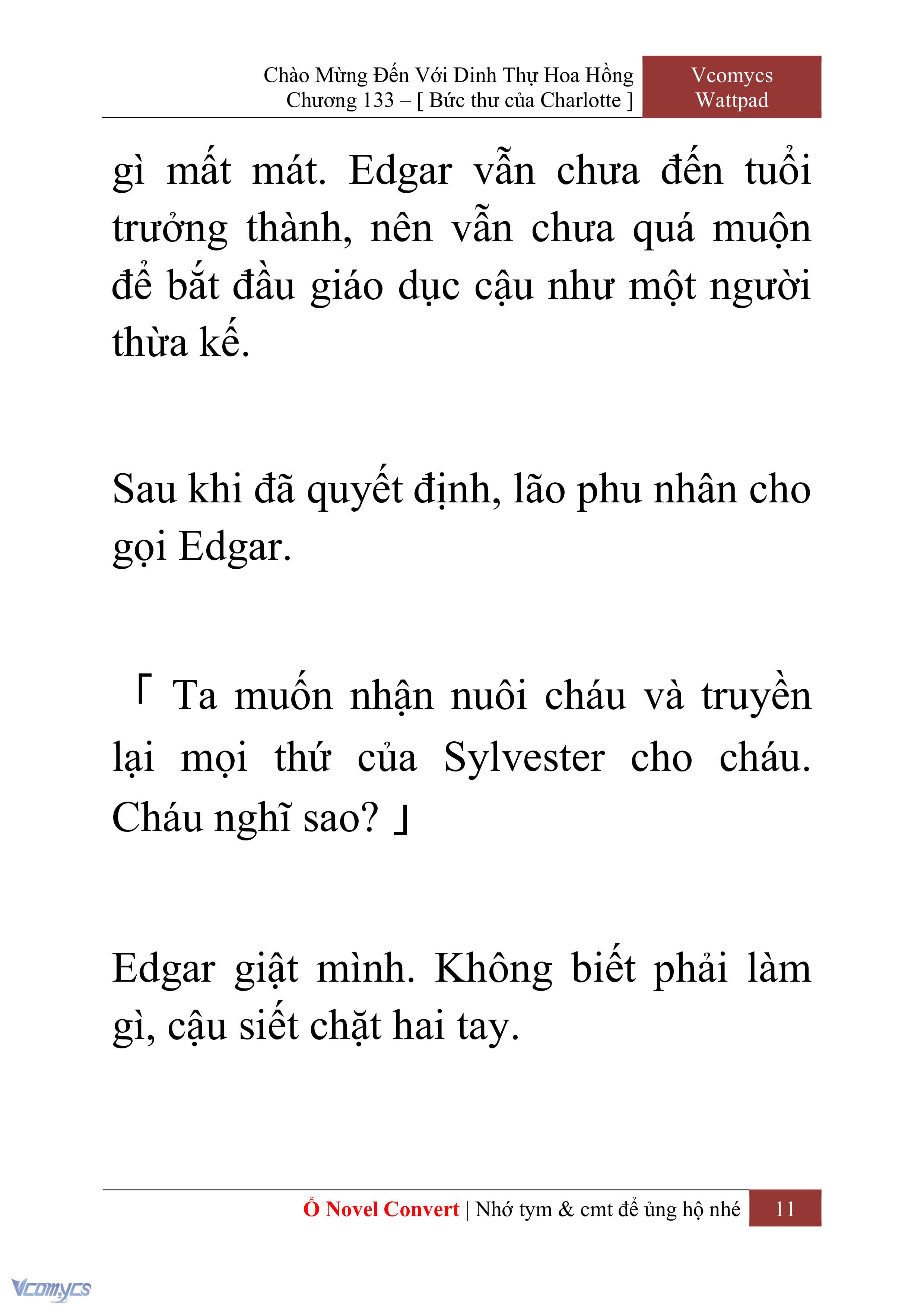 [Novel] Chào Mừng Đến Với Dinh Thự Hoa Hồng Chap 133 - Trang 2