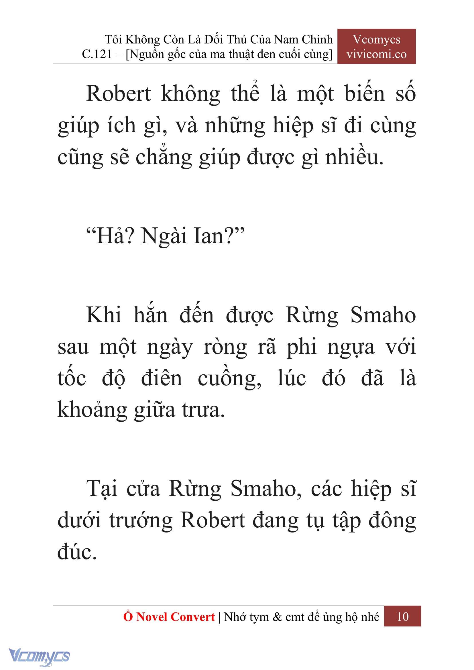 [Novel] Tôi Không Còn Là Đối Thủ Của Nam Chính Chap 121 - Trang 2