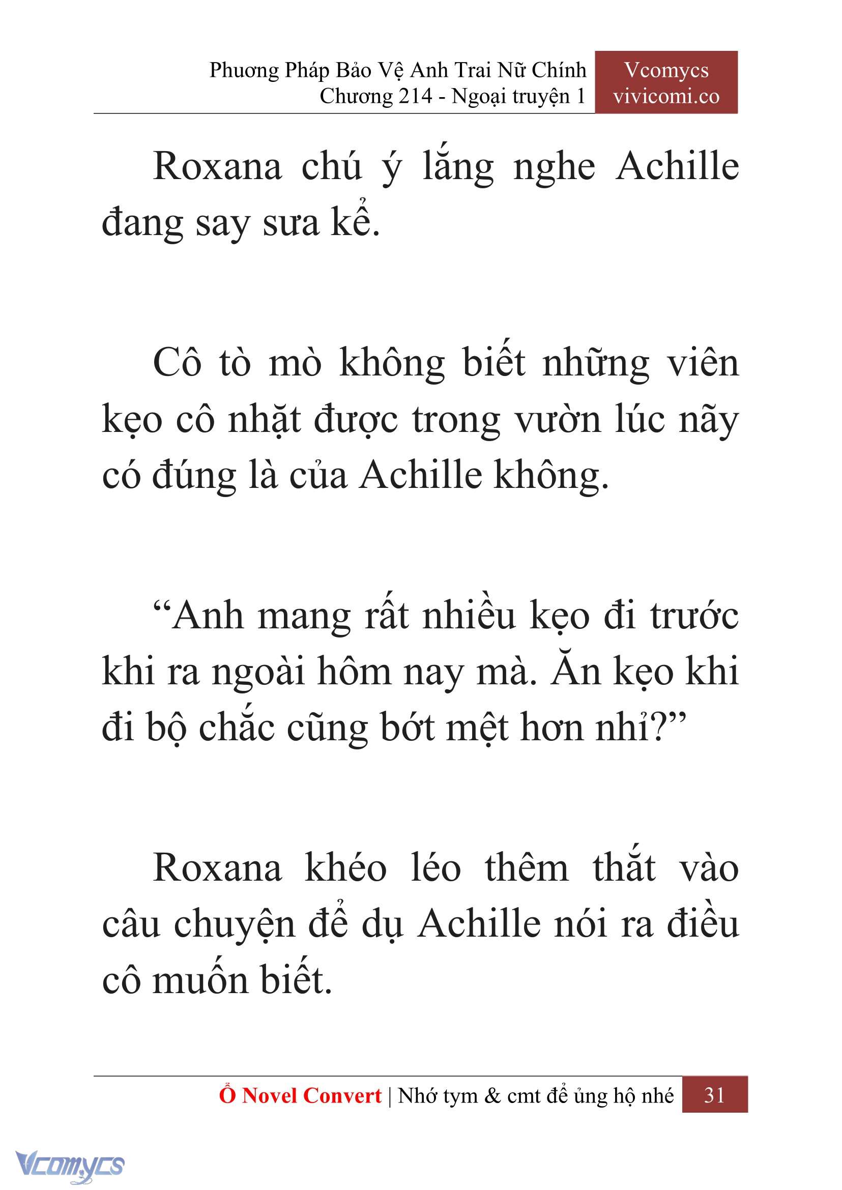 [Novel] Phương Pháp Bảo Vệ Anh Trai Nữ Chính Chap 214 - Trang 2