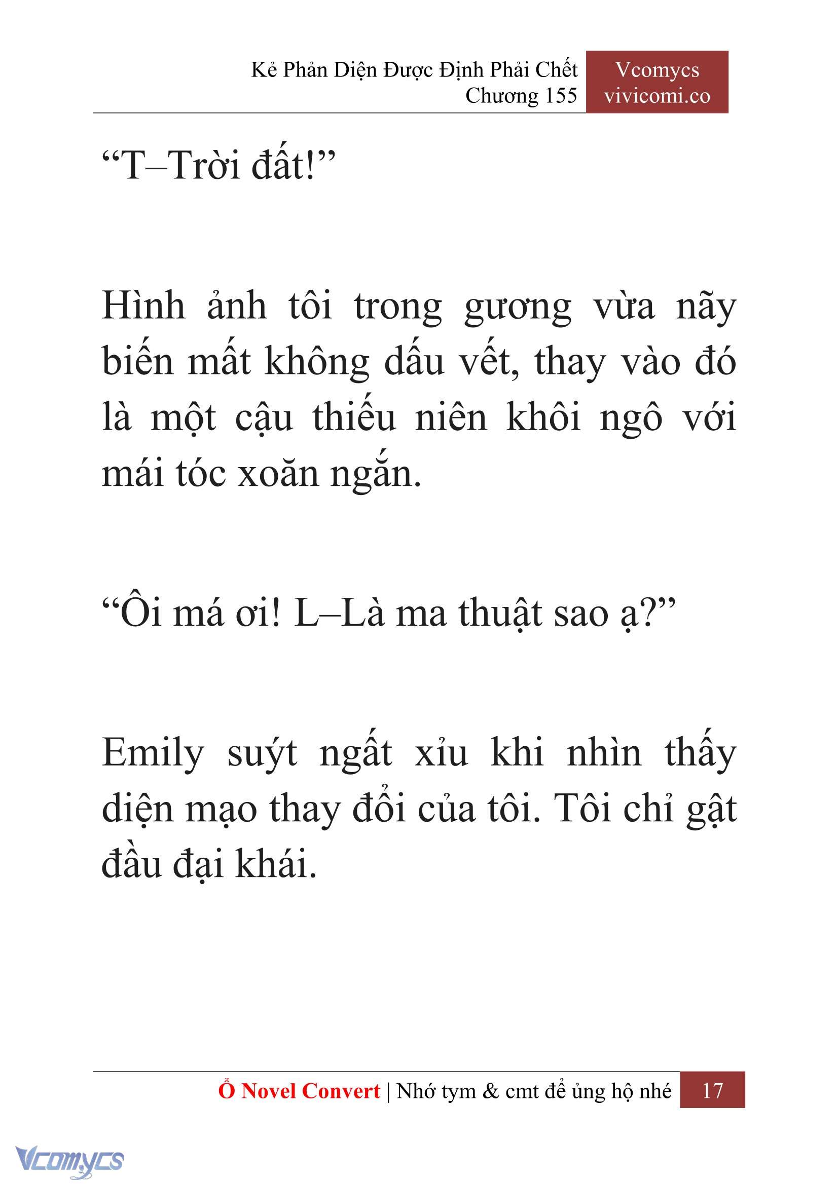 [Novel] Kẻ Phản Diện Được Định Phải Chết Chap 155 - Next Chap 156