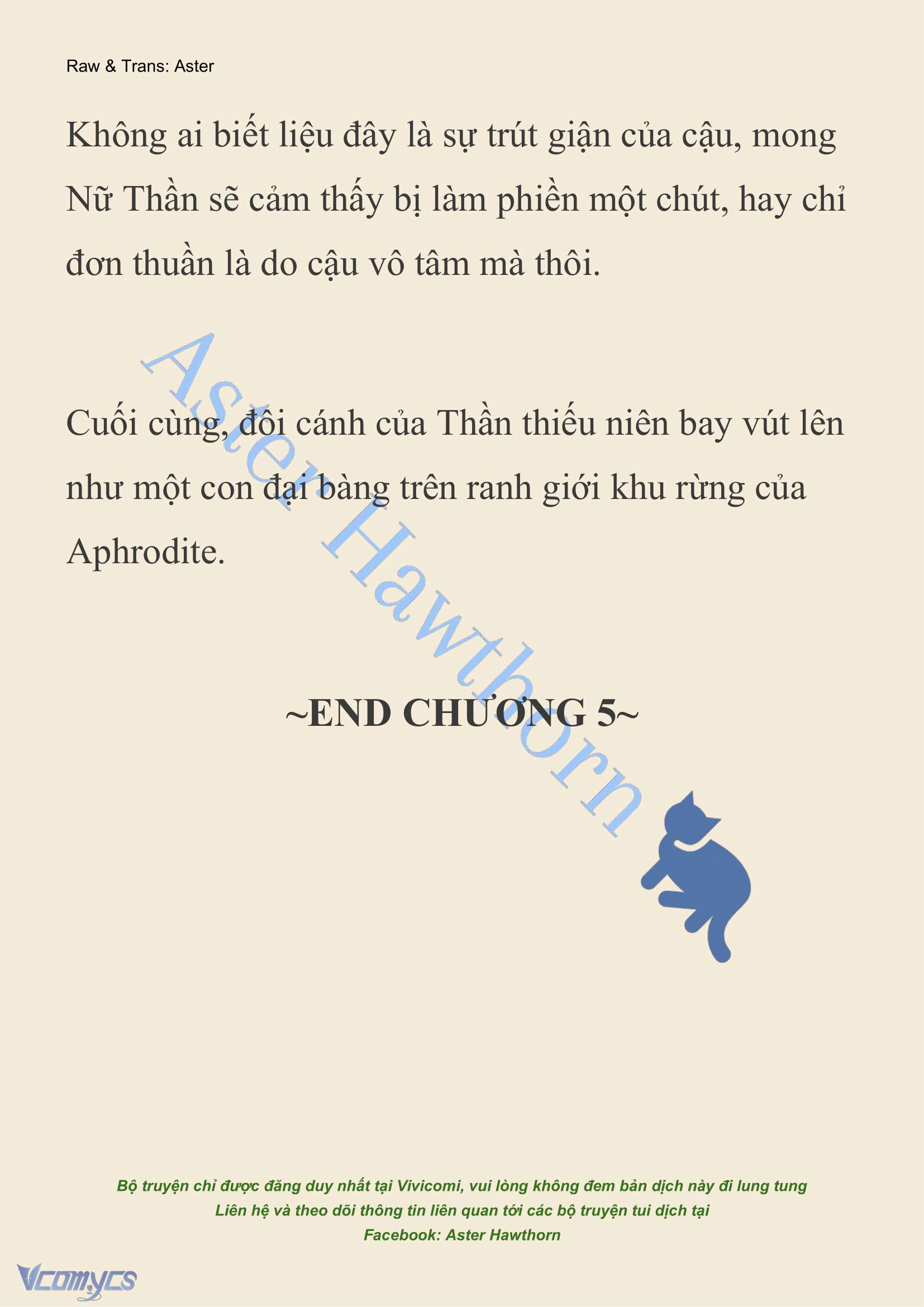 [NOVEL] Dành Cho Các Nữ Thần: Dành cho Psyche Chap 5 - Trang 2