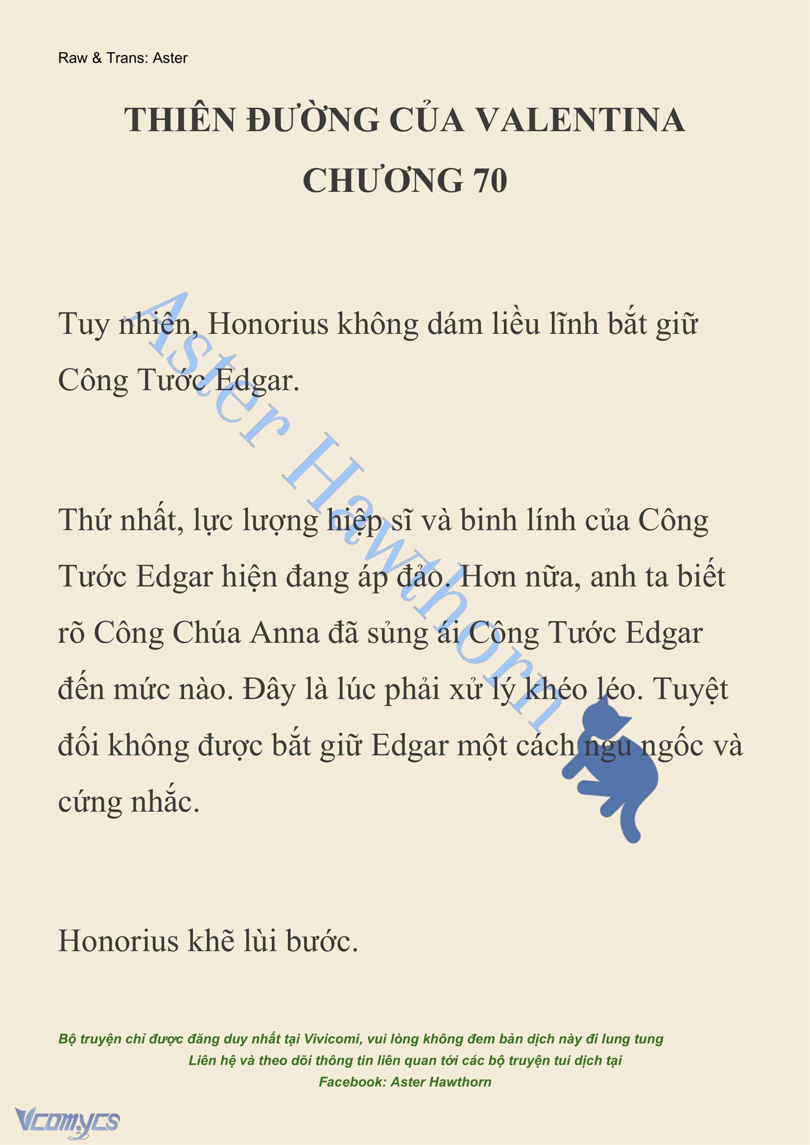 [NOVEL] Thiên Đường Của Valentina Chap 70 - Trang 2