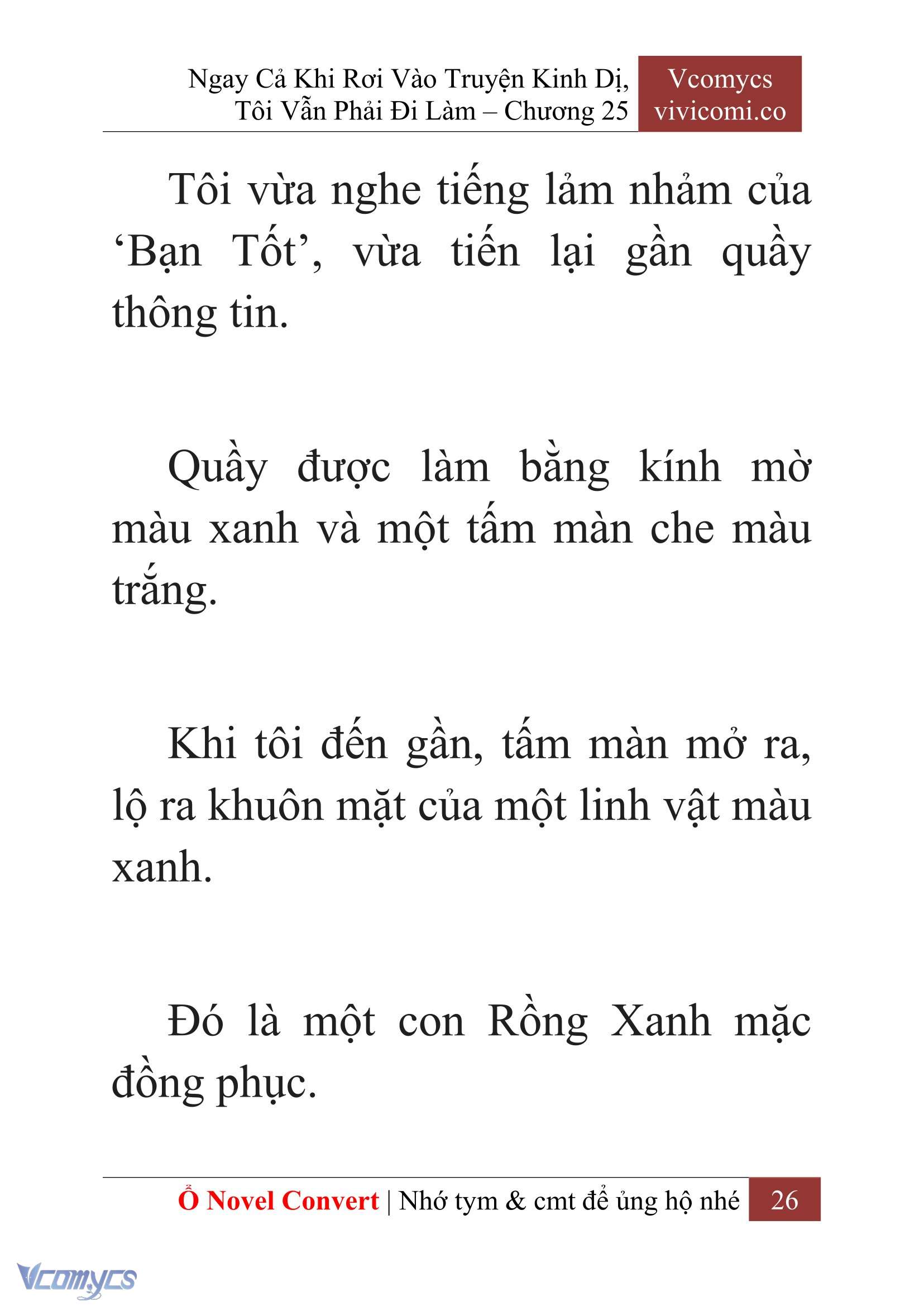 [Novel] Ngay Cả Khi Rơi Vào Truyện Kinh Dị, Tôi Vẫn Phải Đi Làm Chap 25 - Trang 2