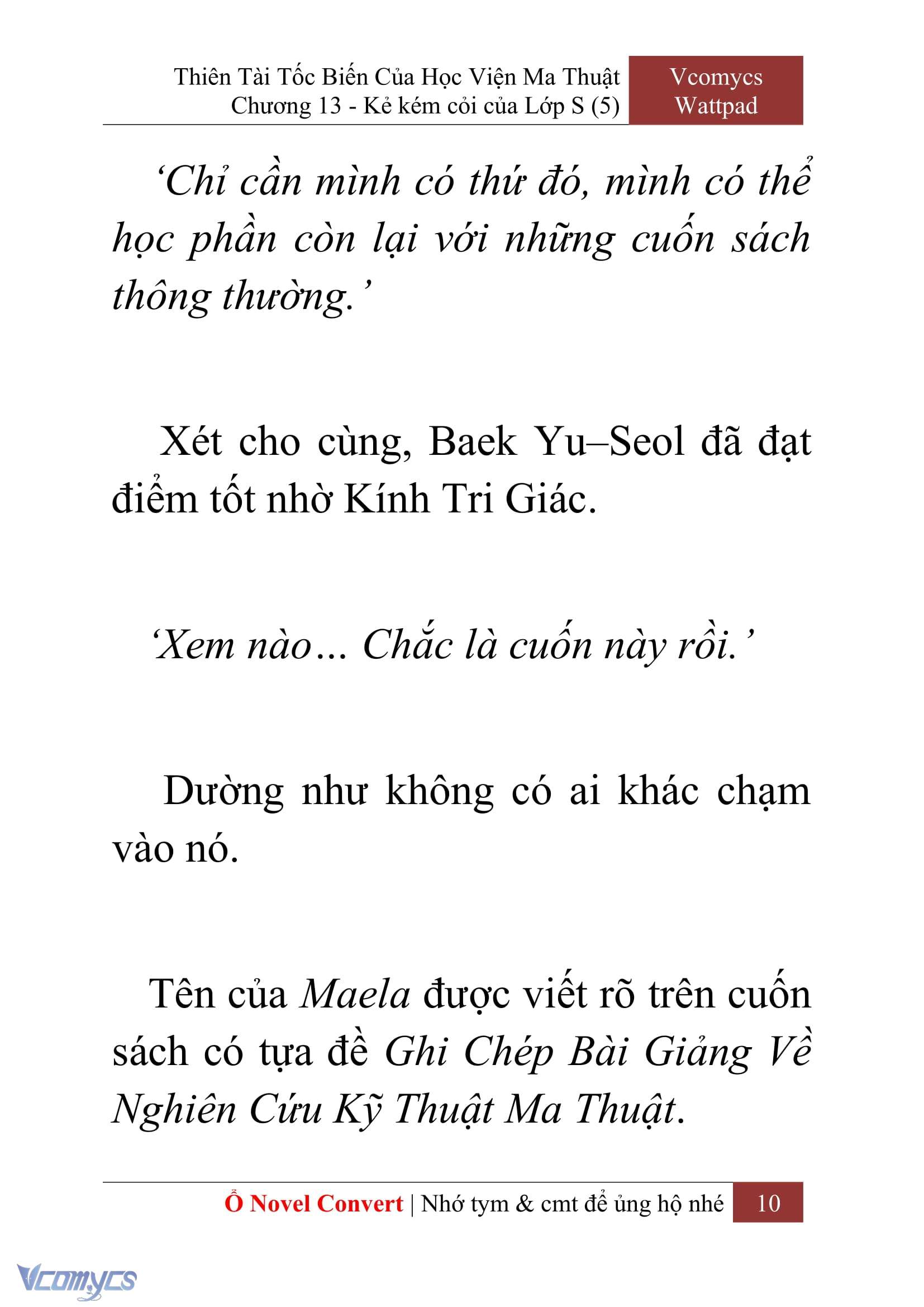 [Novel] Thiên Tài Tốc Biến Của Học Viện Ma Thuật Chap 13 - Trang 2