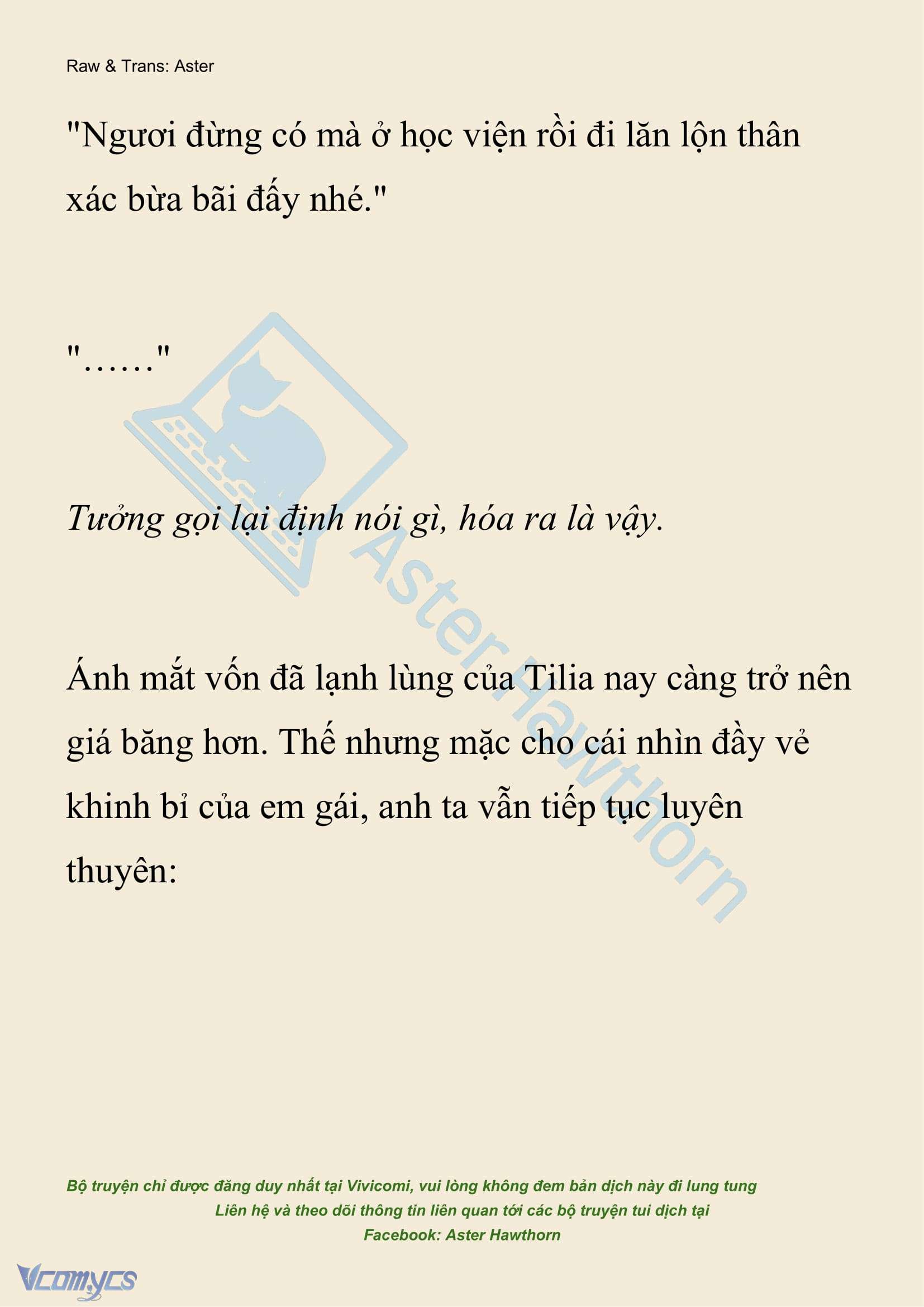 [NOVEL] Hồ Điệp Nuốt Chửng Sương Mù Chap 25 - Trang 2