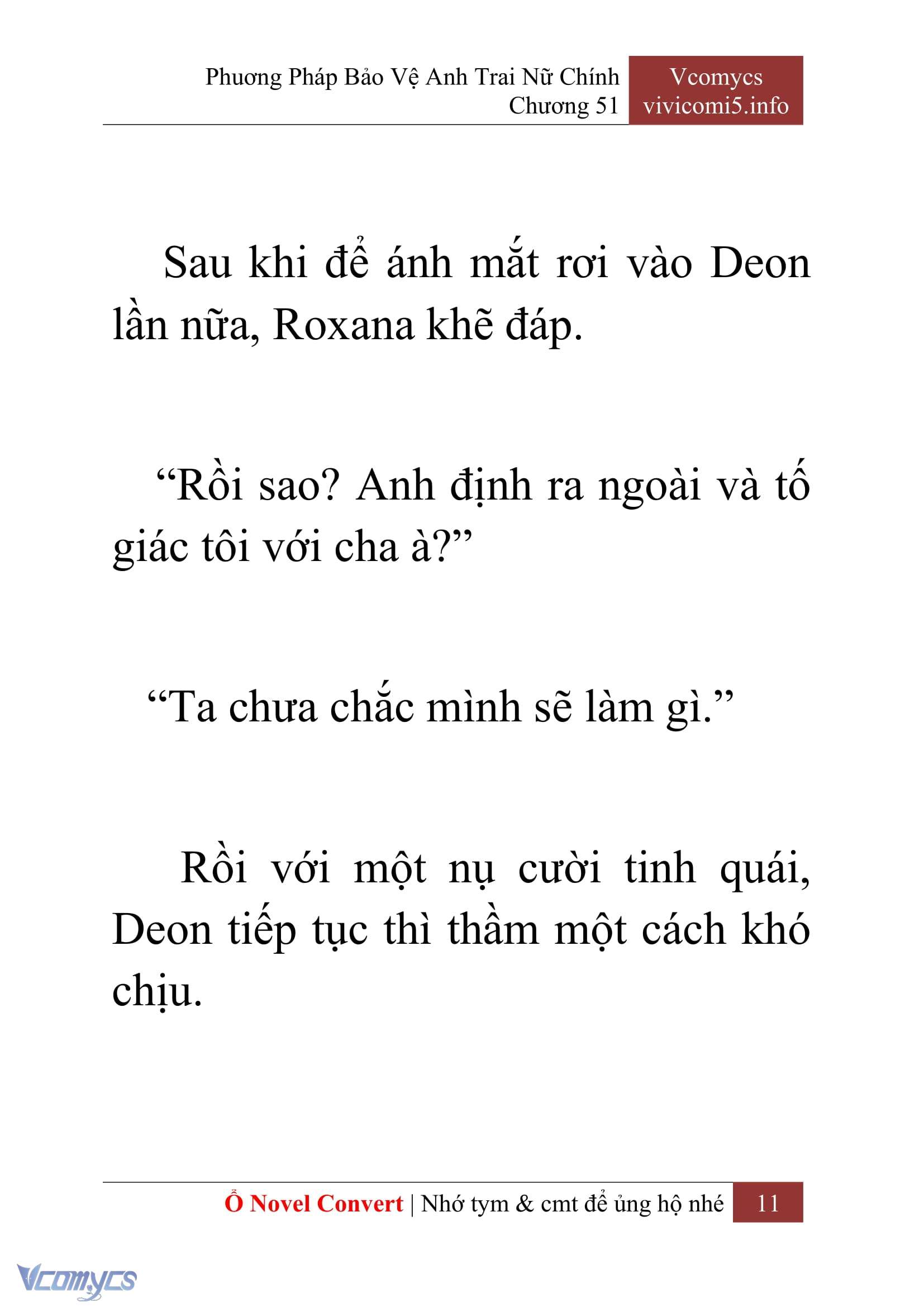 [Novel] Phương Pháp Bảo Vệ Anh Trai Nữ Chính Chap 51 - Trang 2