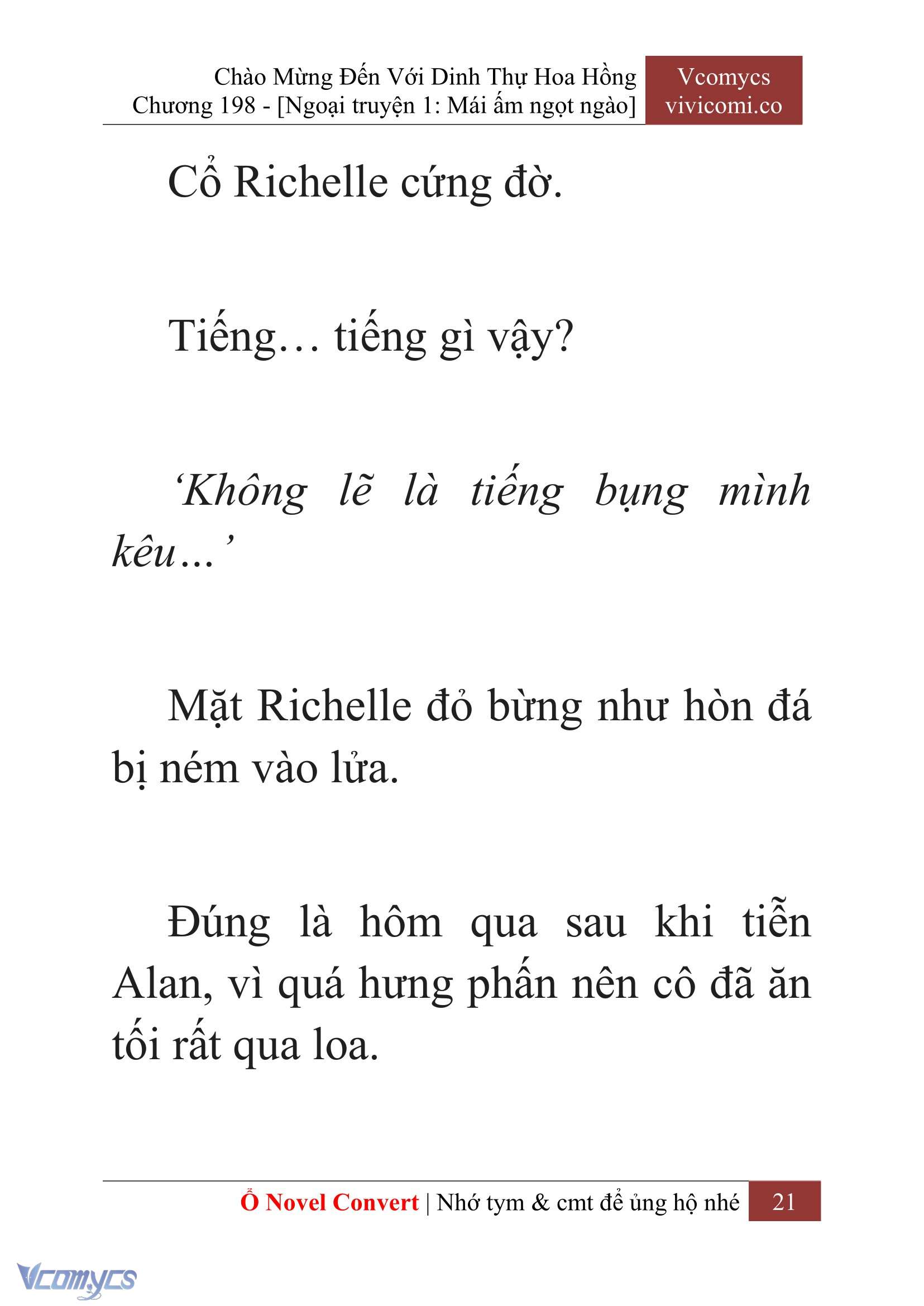 [Novel] Chào Mừng Đến Với Dinh Thự Hoa Hồng Chap 198 - Trang 2