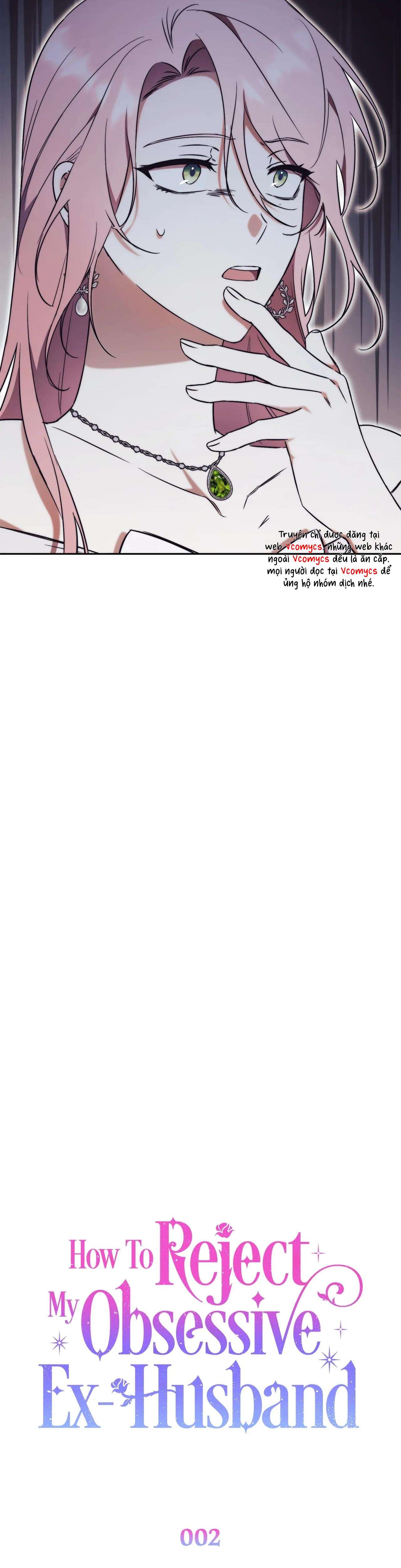 Phương Pháp Từ Chối Sự Ám Ảnh Của Chồng Cũ Chap 2 - Trang 2