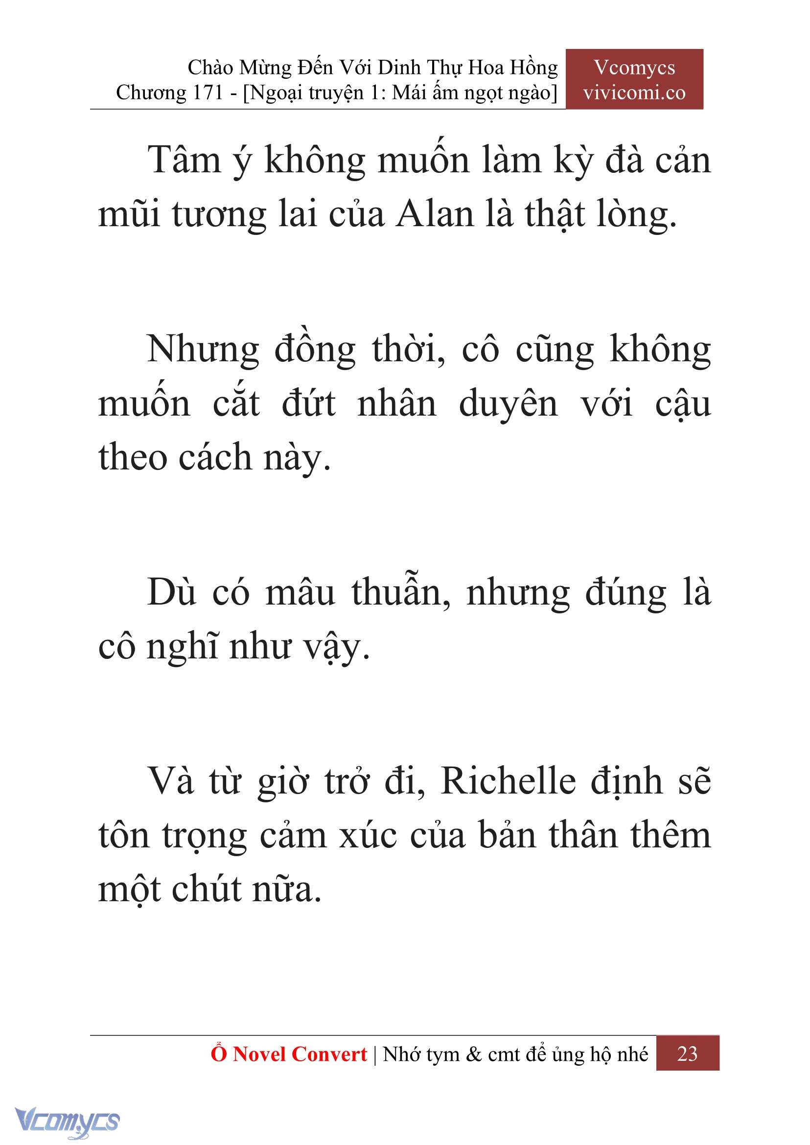 [Novel] Chào Mừng Đến Với Dinh Thự Hoa Hồng Chap 171 - Trang 2