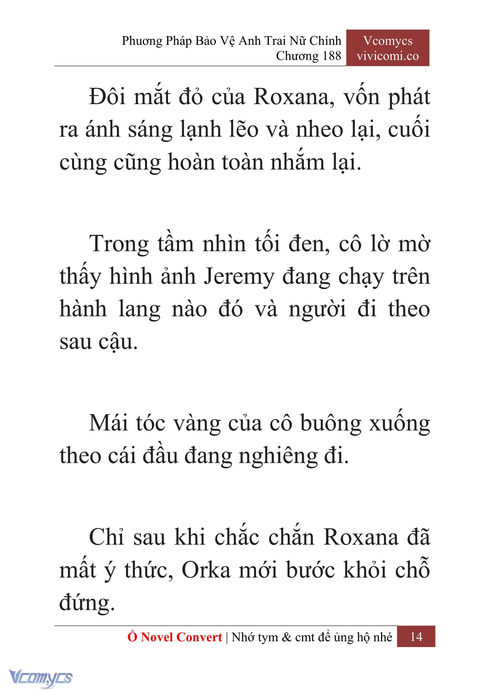 [Novel] Phương Pháp Bảo Vệ Anh Trai Nữ Chính Chap 188 - Trang 2