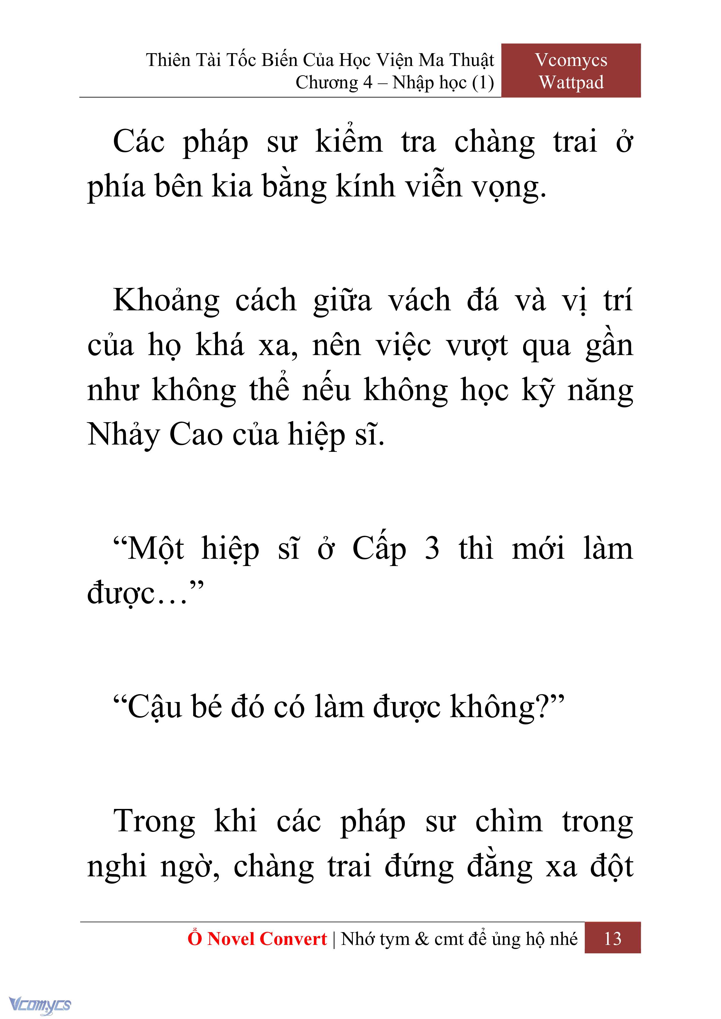[Novel] Thiên Tài Tốc Biến Của Học Viện Ma Thuật Chap 4 - Trang 2