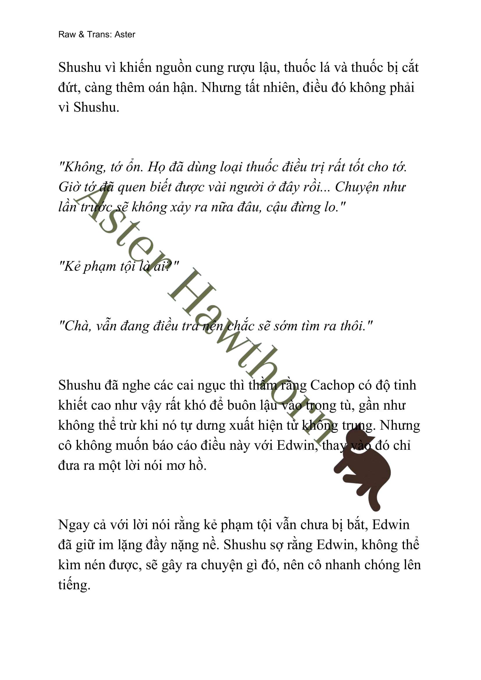 [NOVEL] Tình Yêu Chốn Ngục Tù Chap 25 - Trang 2