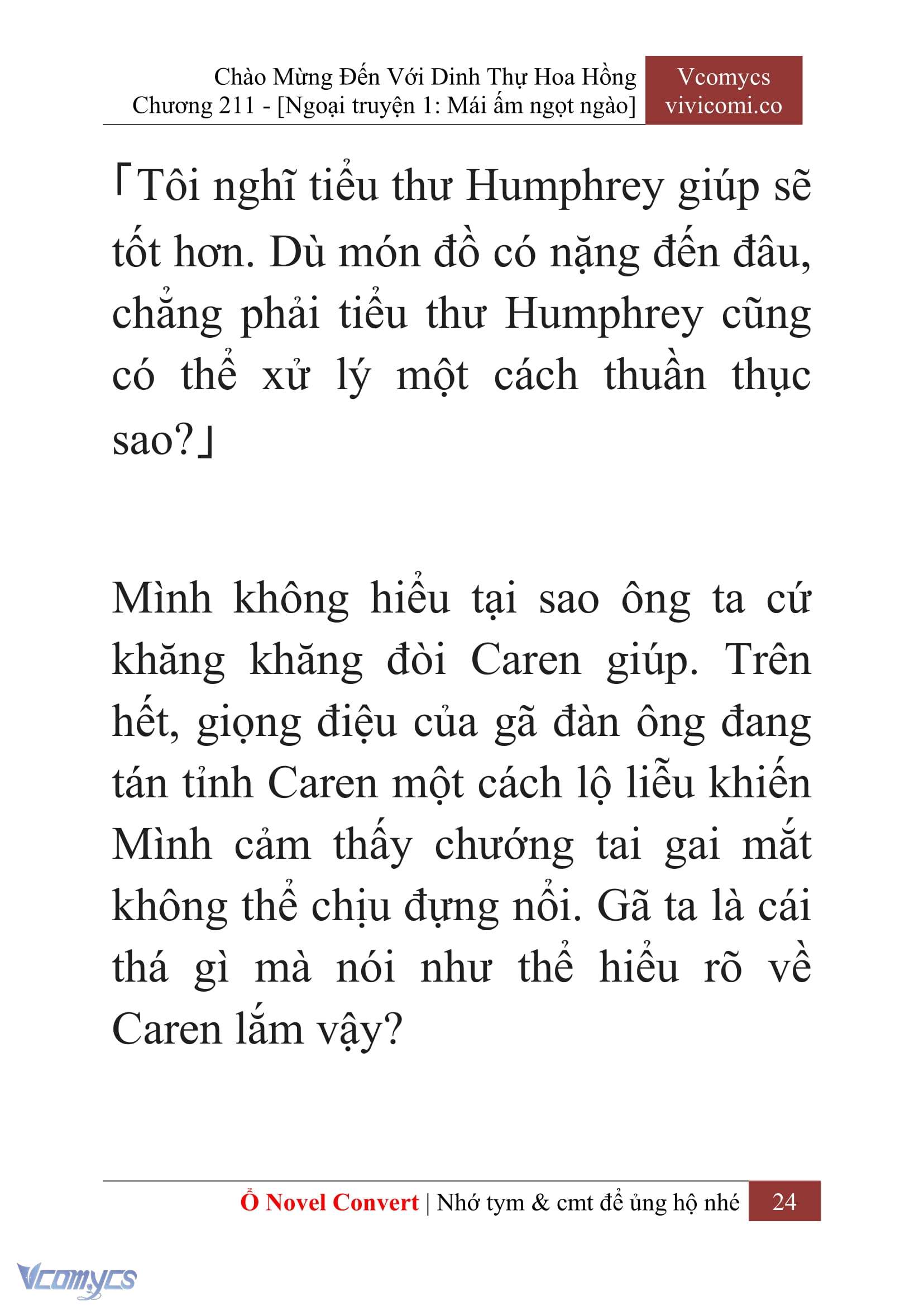 [Novel] Chào Mừng Đến Với Dinh Thự Hoa Hồng Chap 211 - Trang 2