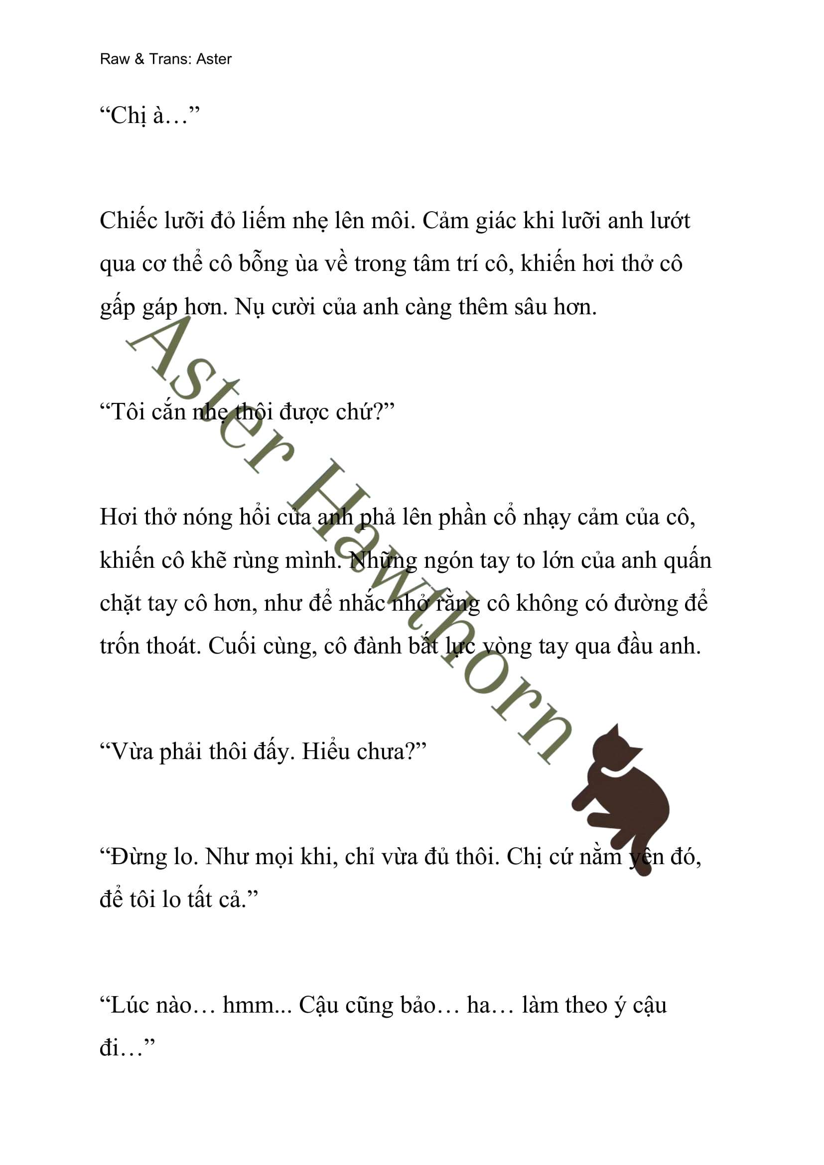 [NOVEL] Ngoại Truyện Cách Để Em Bảo Vệ Anh Chap 33 - Trang 2