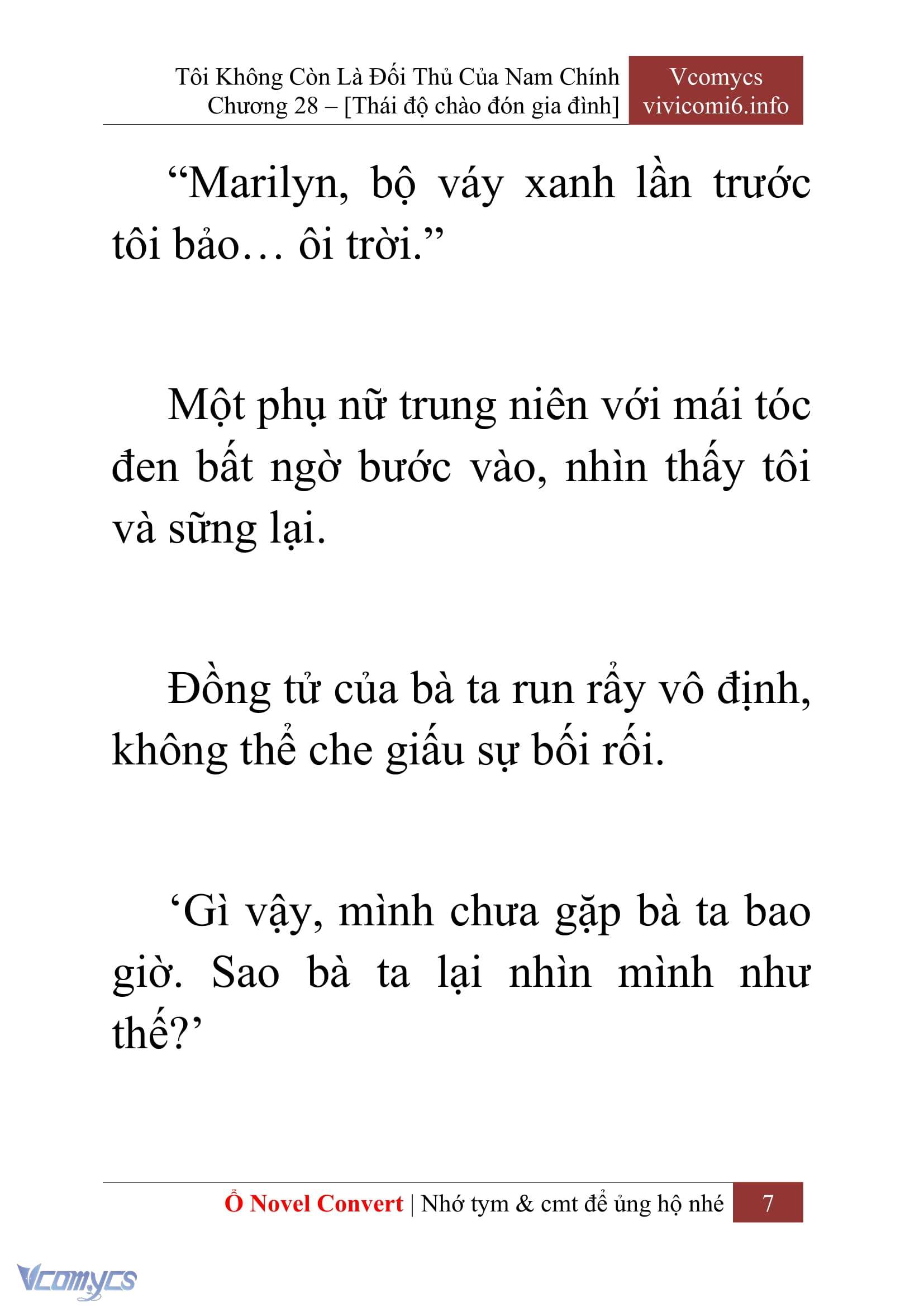 [Novel] Tôi Không Còn Là Đối Thủ Của Nam Chính Chap 28 - Trang 2