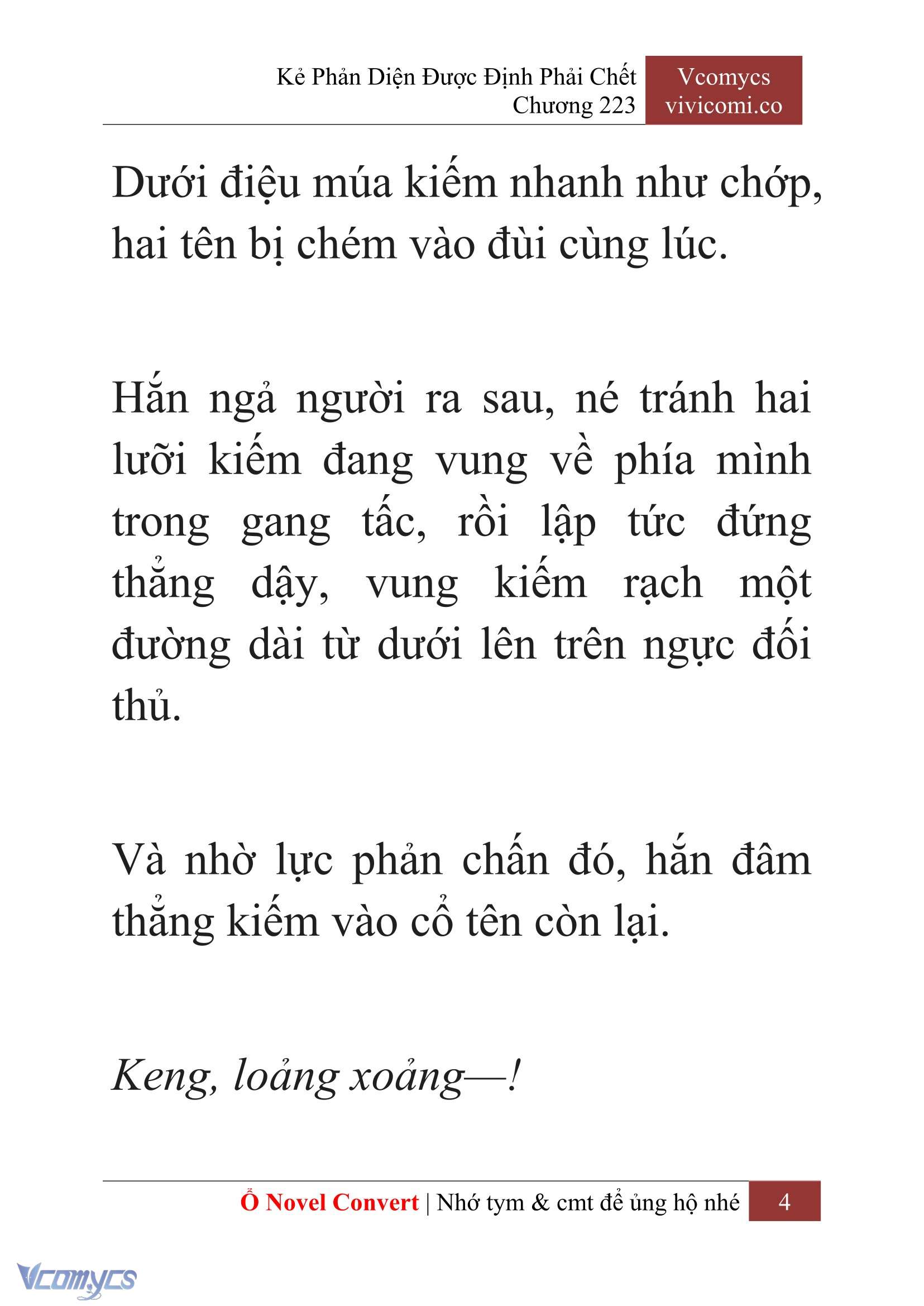 [Novel] Kẻ Phản Diện Được Định Phải Chết Chap 223 - Trang 2