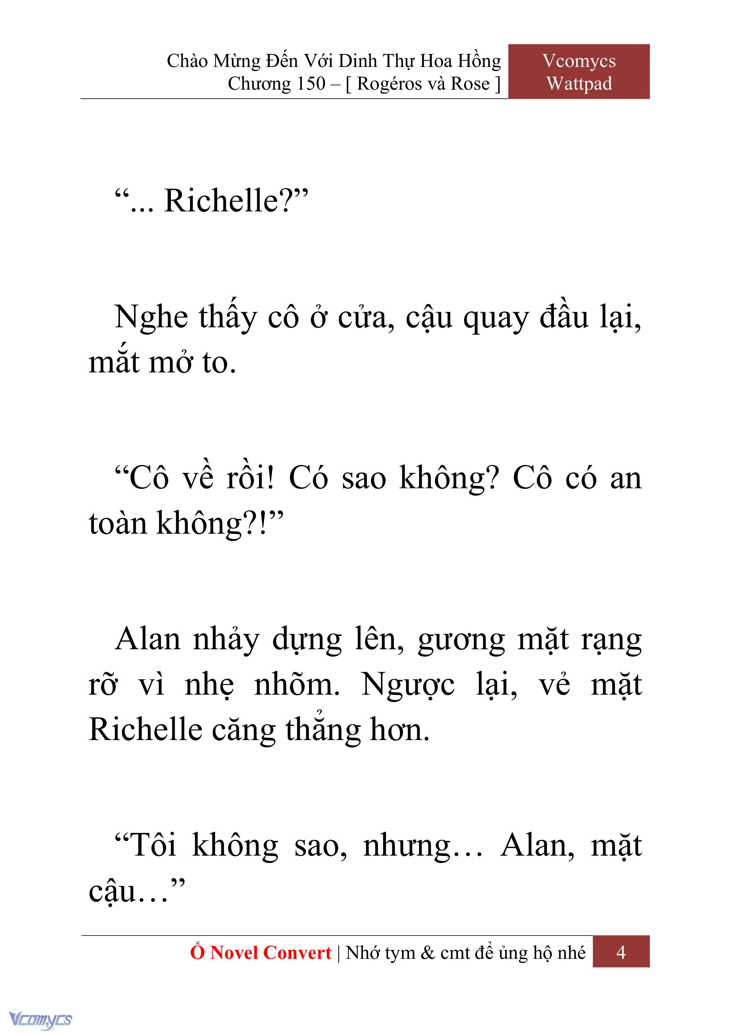 [Novel] Chào Mừng Đến Với Dinh Thự Hoa Hồng Chap 150 - Trang 2
