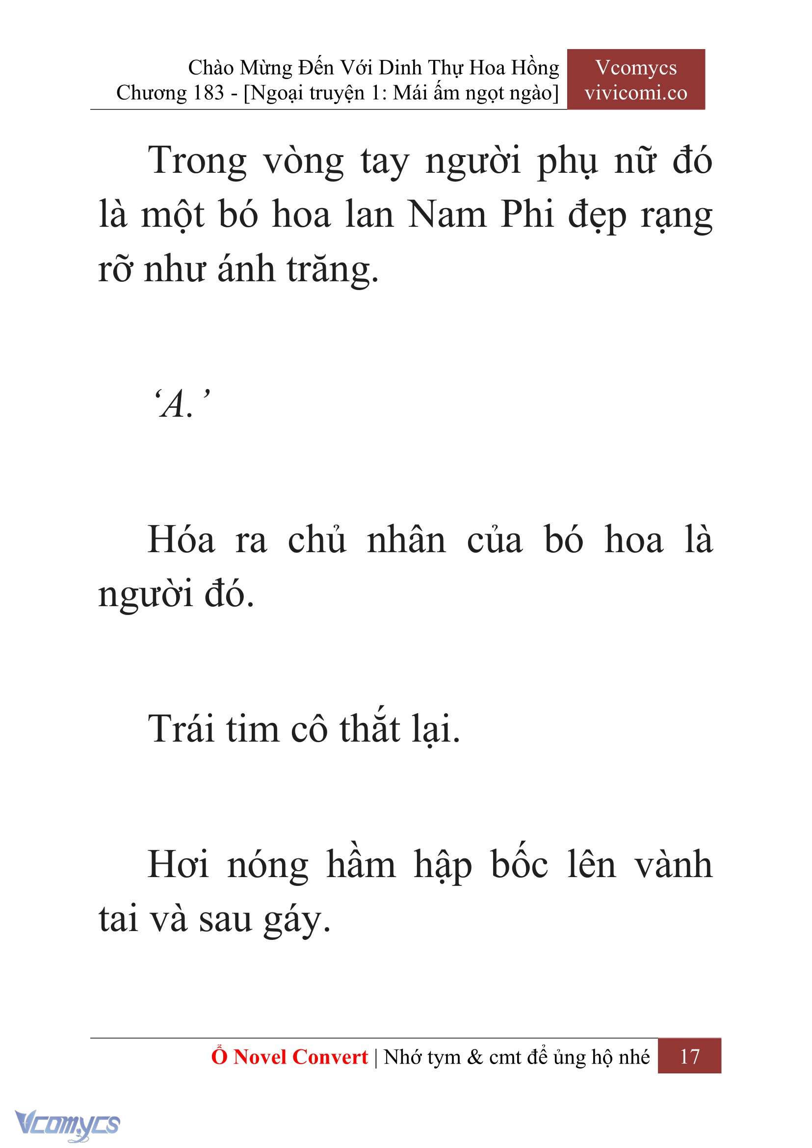 [Novel] Chào Mừng Đến Với Dinh Thự Hoa Hồng Chap 183 - Trang 2