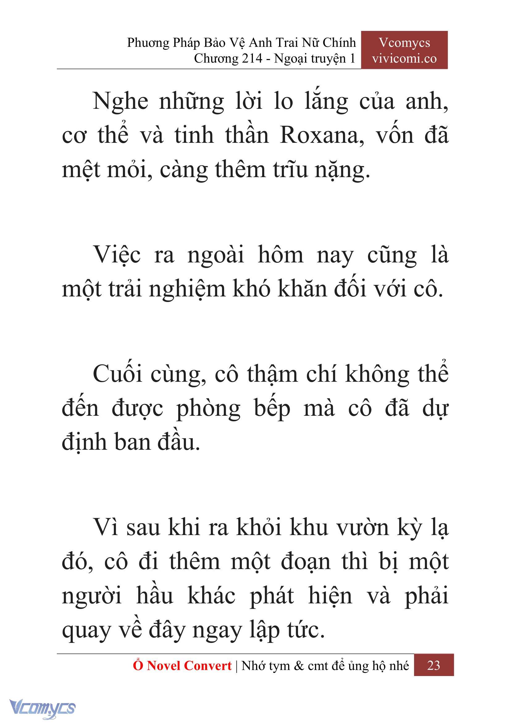 [Novel] Phương Pháp Bảo Vệ Anh Trai Nữ Chính Chap 214 - Trang 2