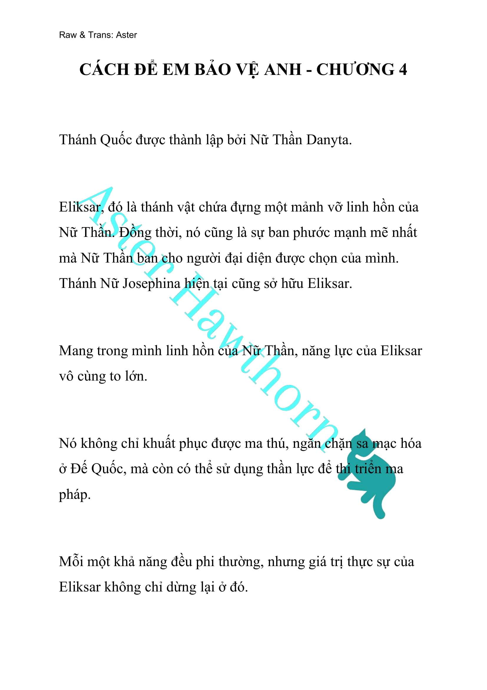 [NOVEL] Cách Để Em Bảo Vệ Anh Chap 4 - Trang 2